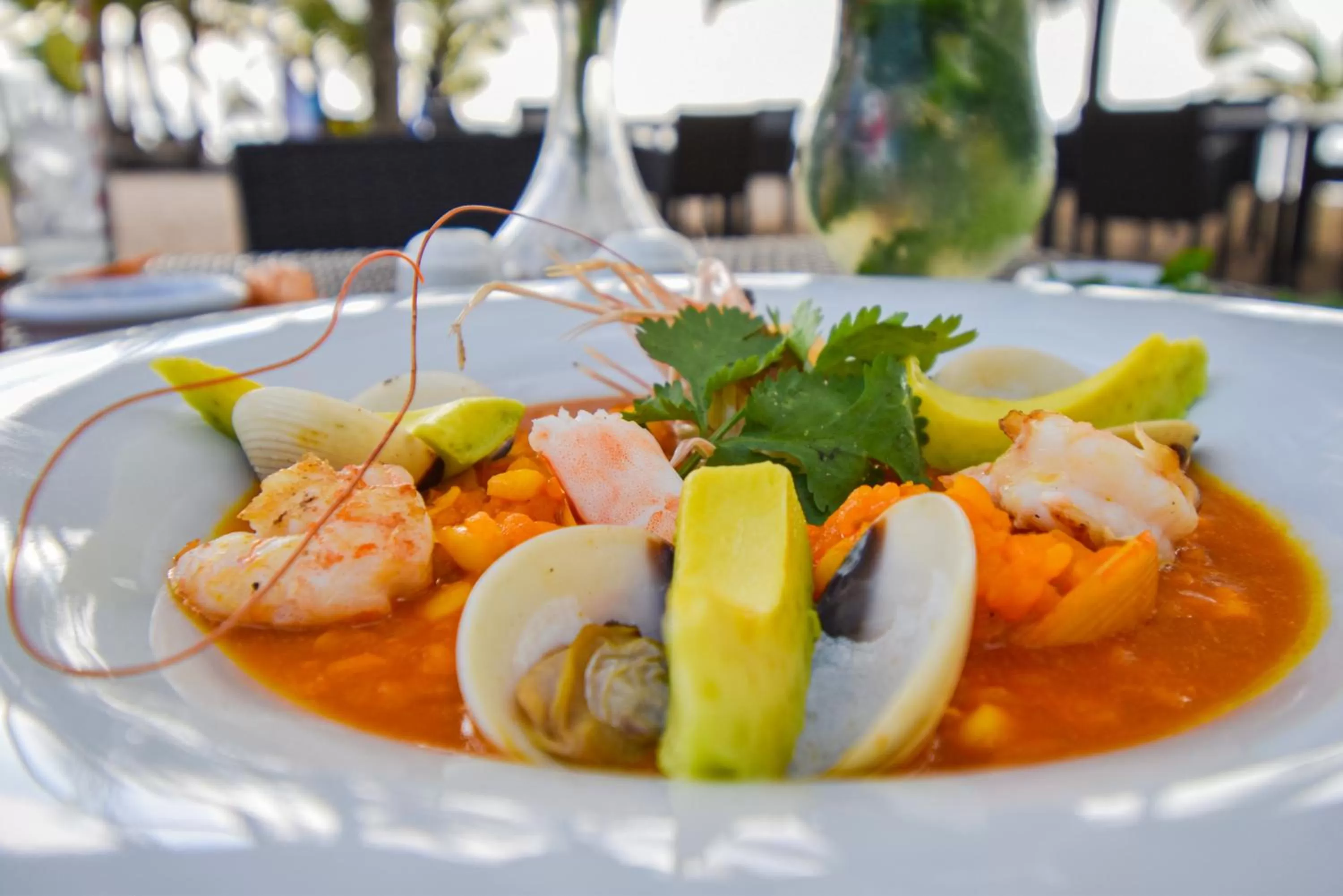 Food and drinks in Coson Bay