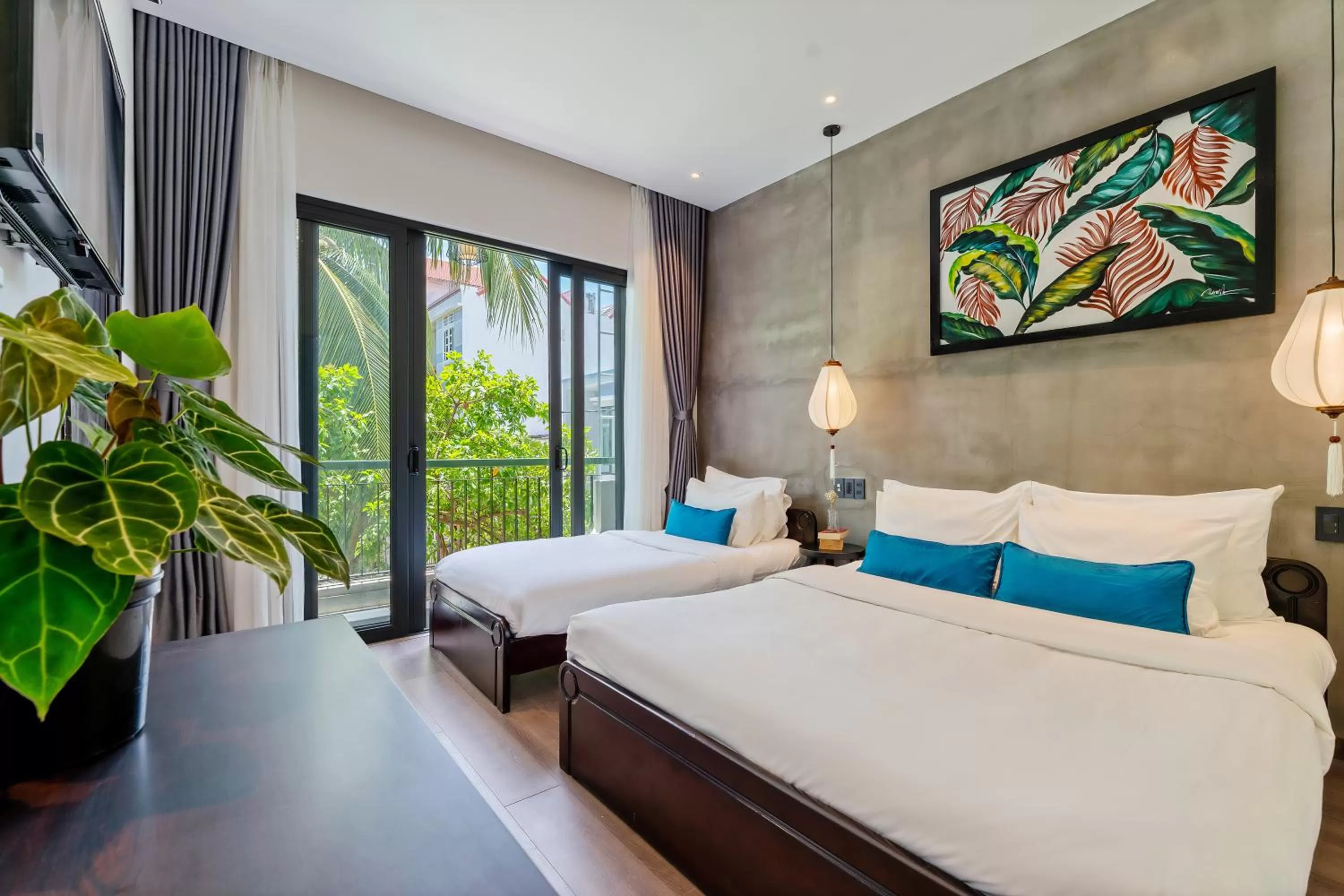 Bed in Lacasa Old Town Villa