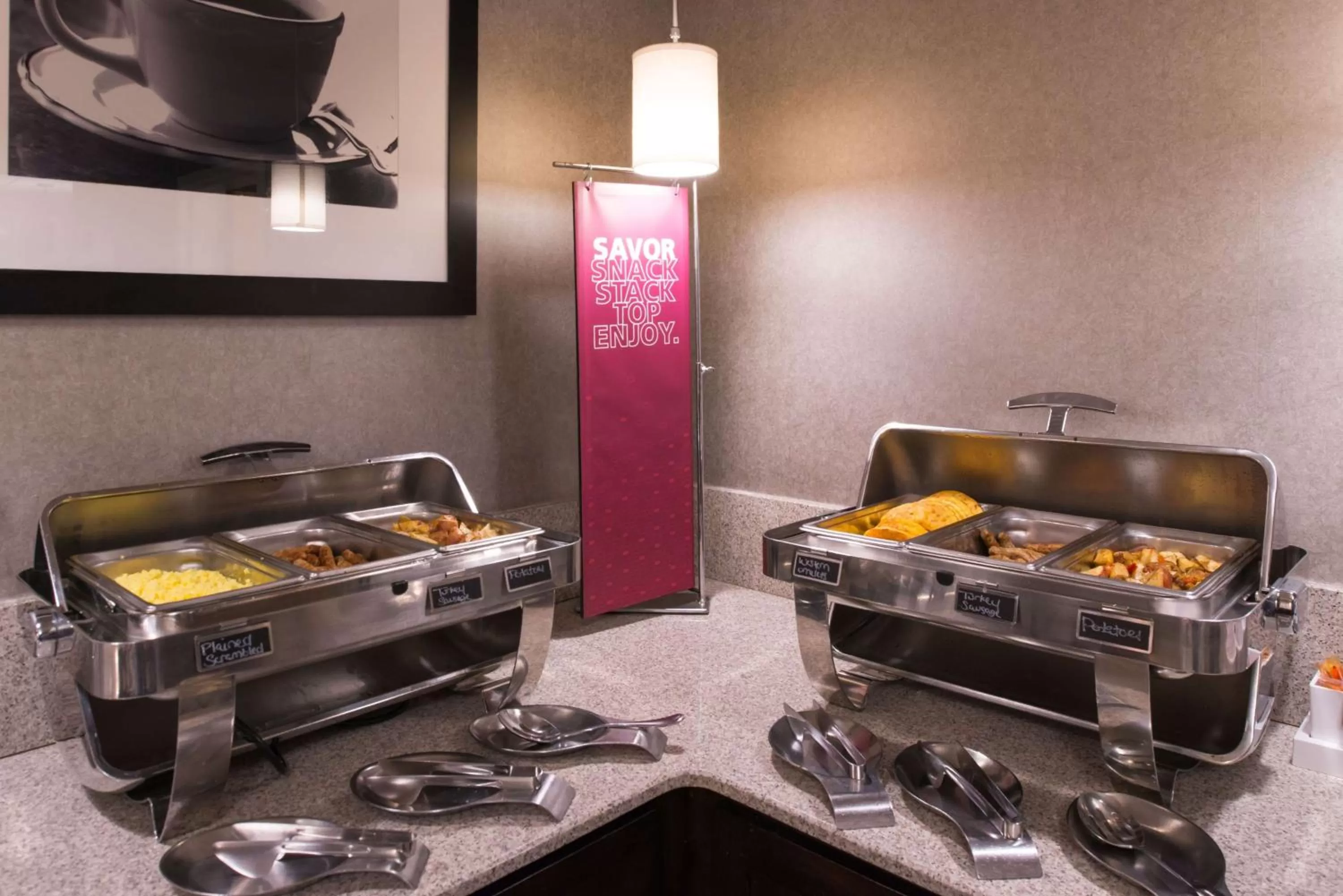 Breakfast in Hampton Inn Fort Lauderdale Plantation