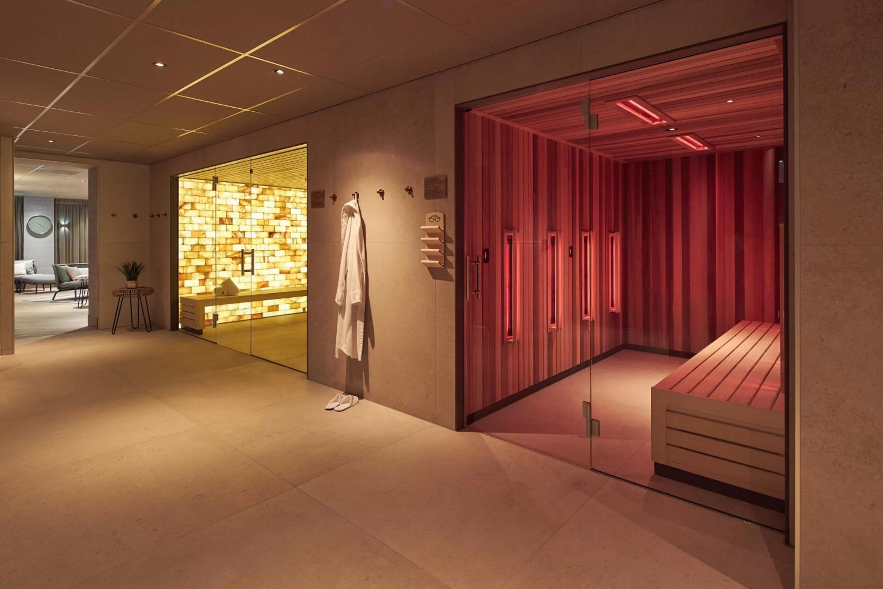 Sauna, Bed in Van der Valk Hotel Haarlem