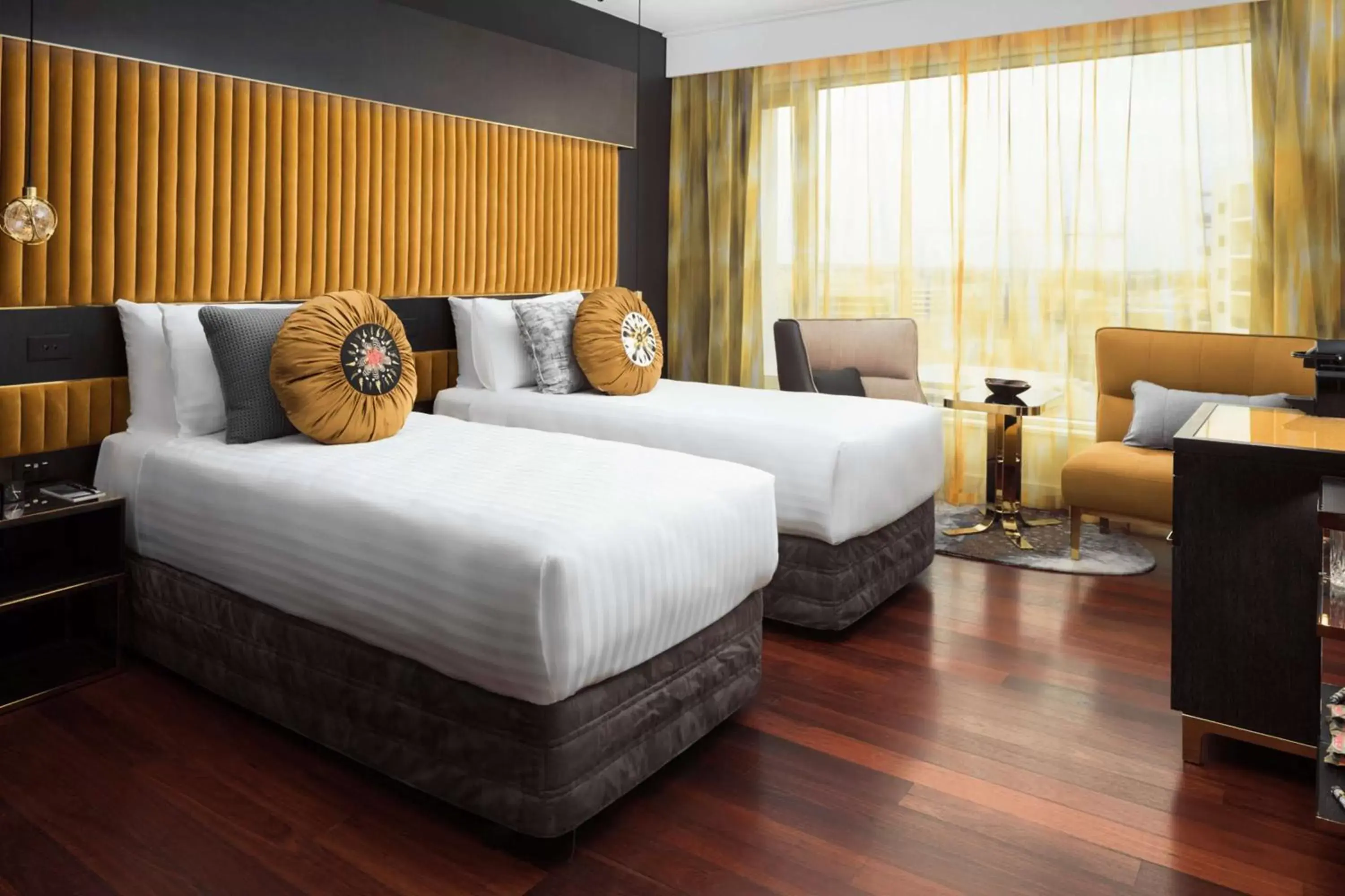 Twin Room in QT Perth Twin Room in QT Perth