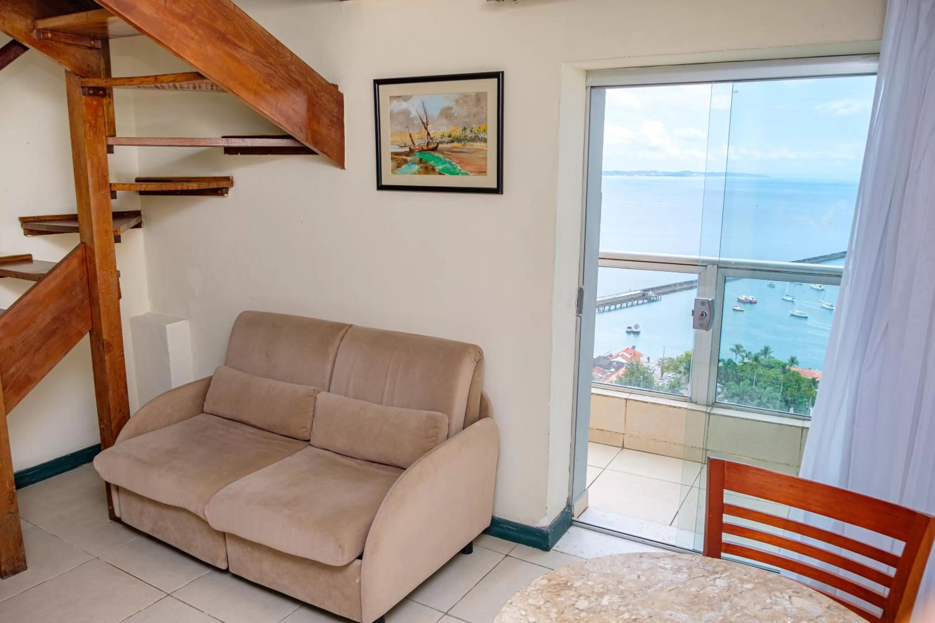 Seating area in Pousada Colonial Chile