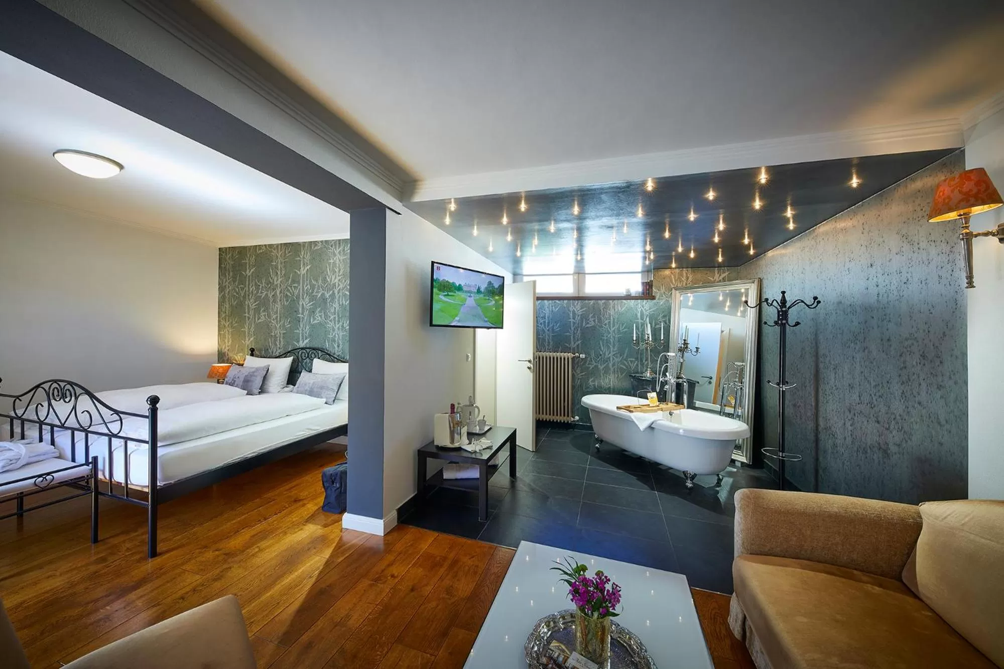 Photo of the whole room, Bed in Hotel Alte Schule