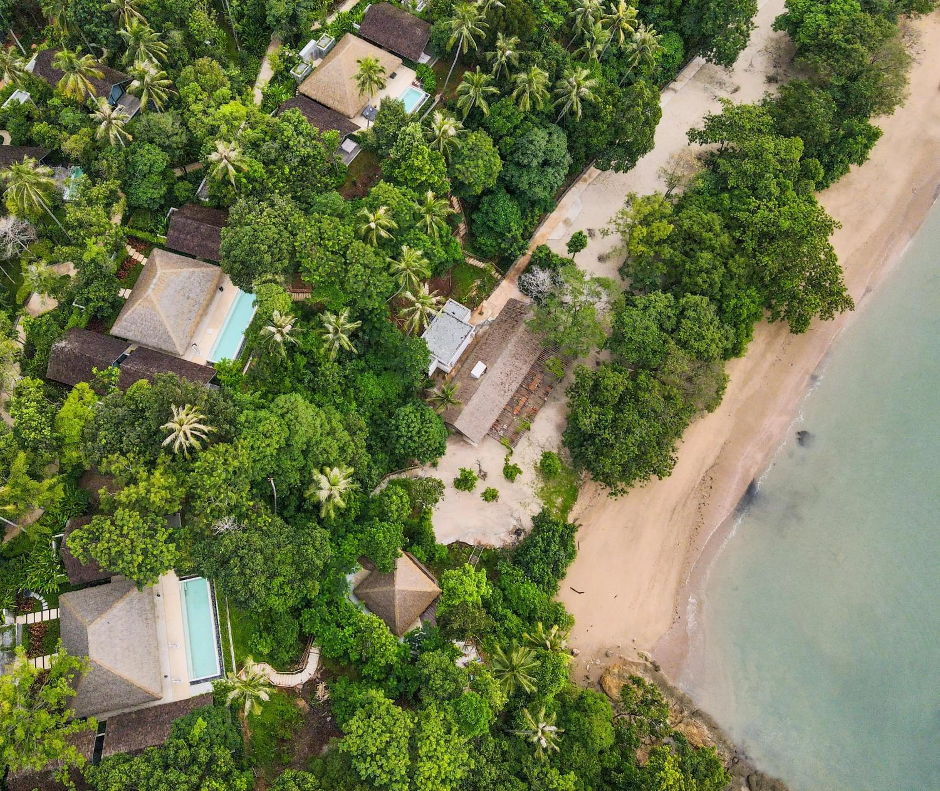 Bird's eye view in Island Escape Burasari