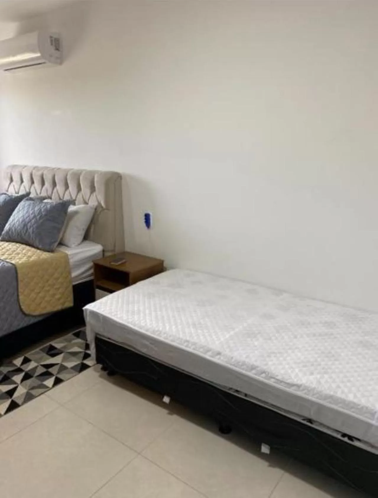 Bed in Apartamento no Golden Lake - pé na areia, agua de côco e cervejinha