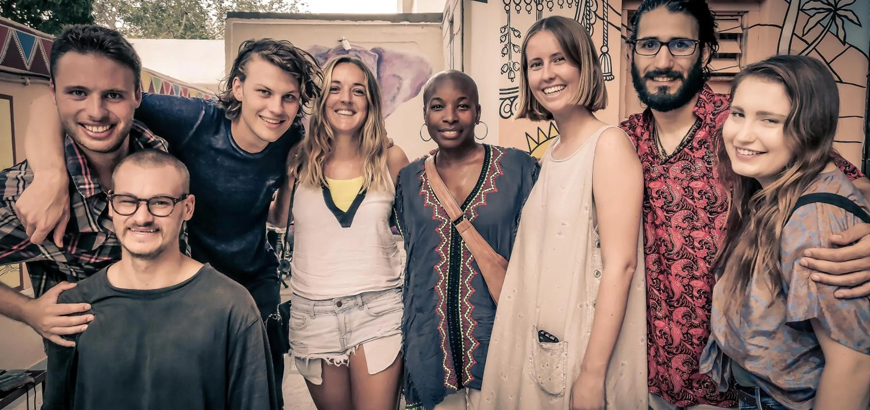 People in Hoztel Jaipur