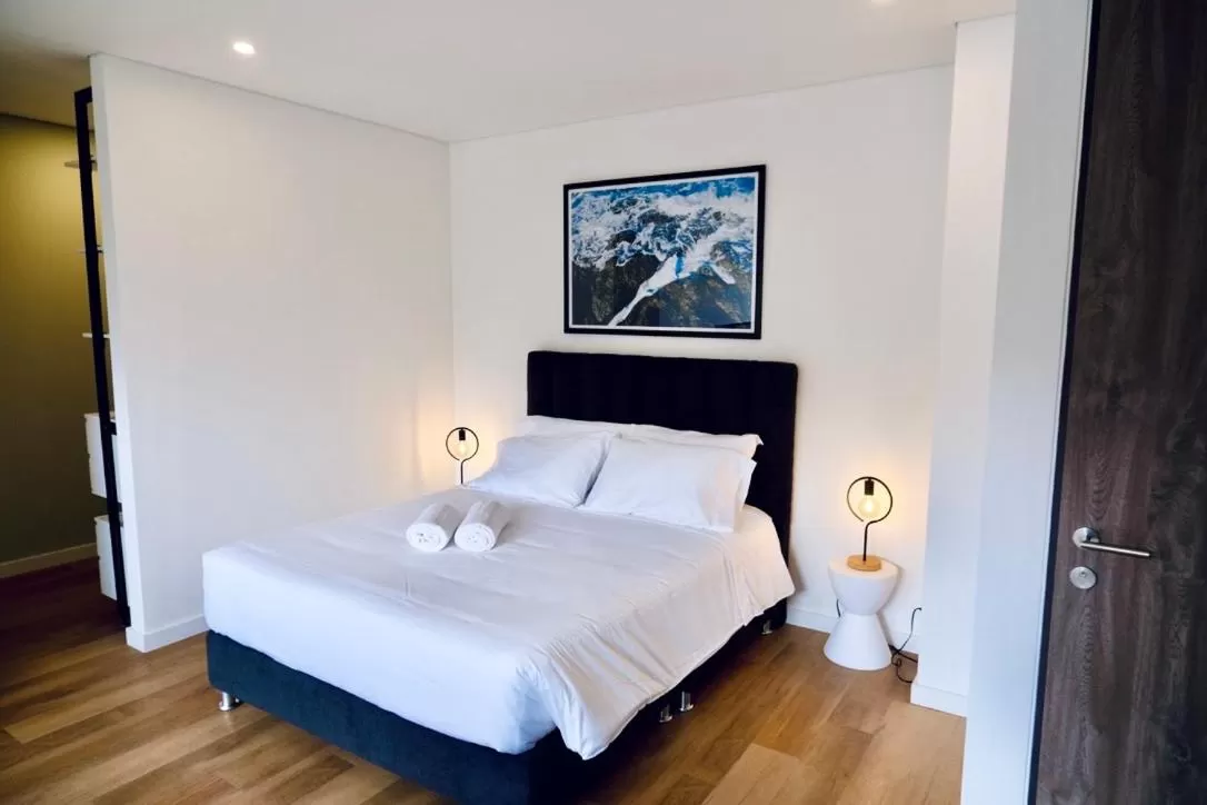 Bed in Kubik apartments in Exclusive Virrey