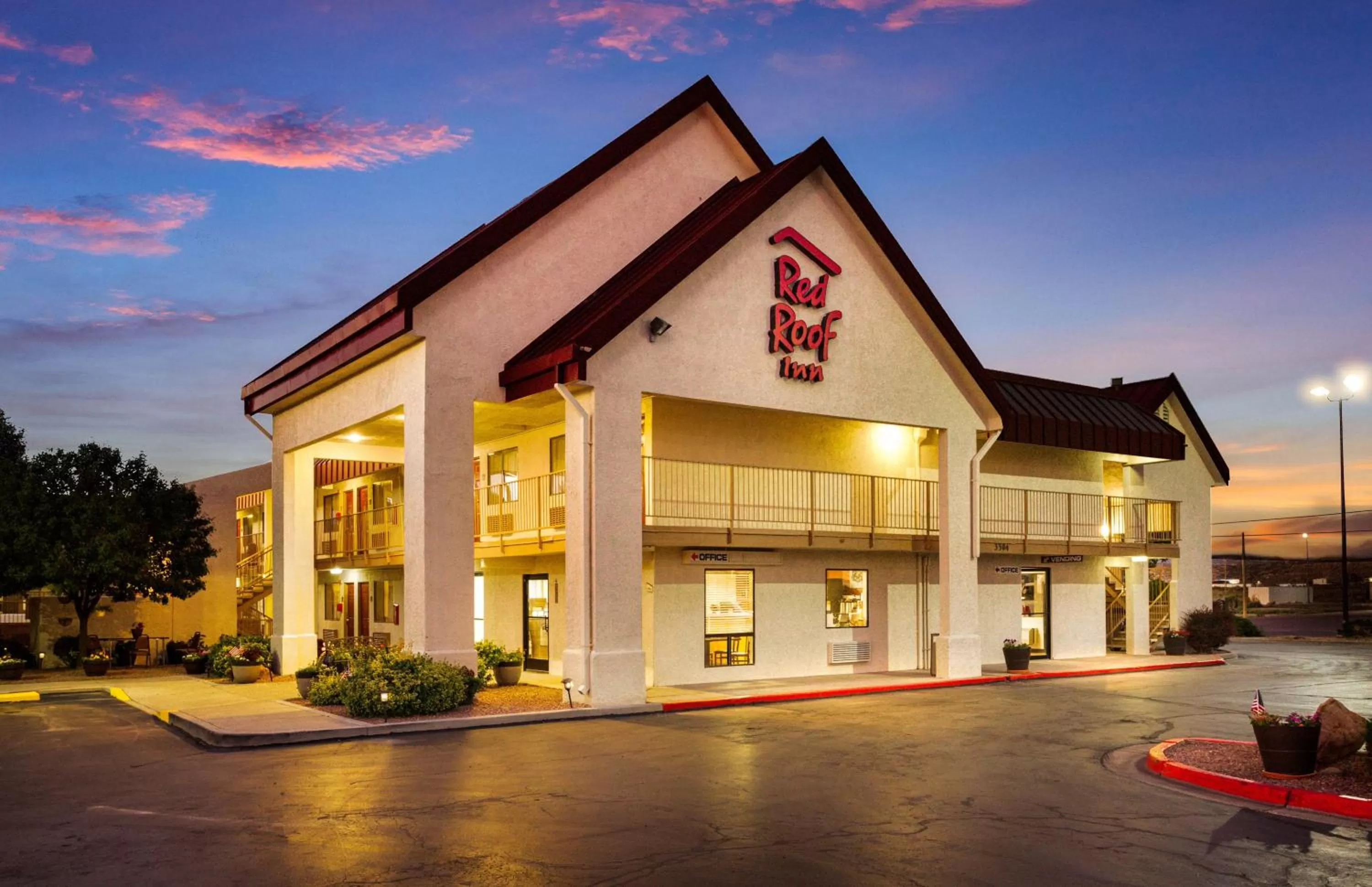 Property building in Red Roof Inn Gallup