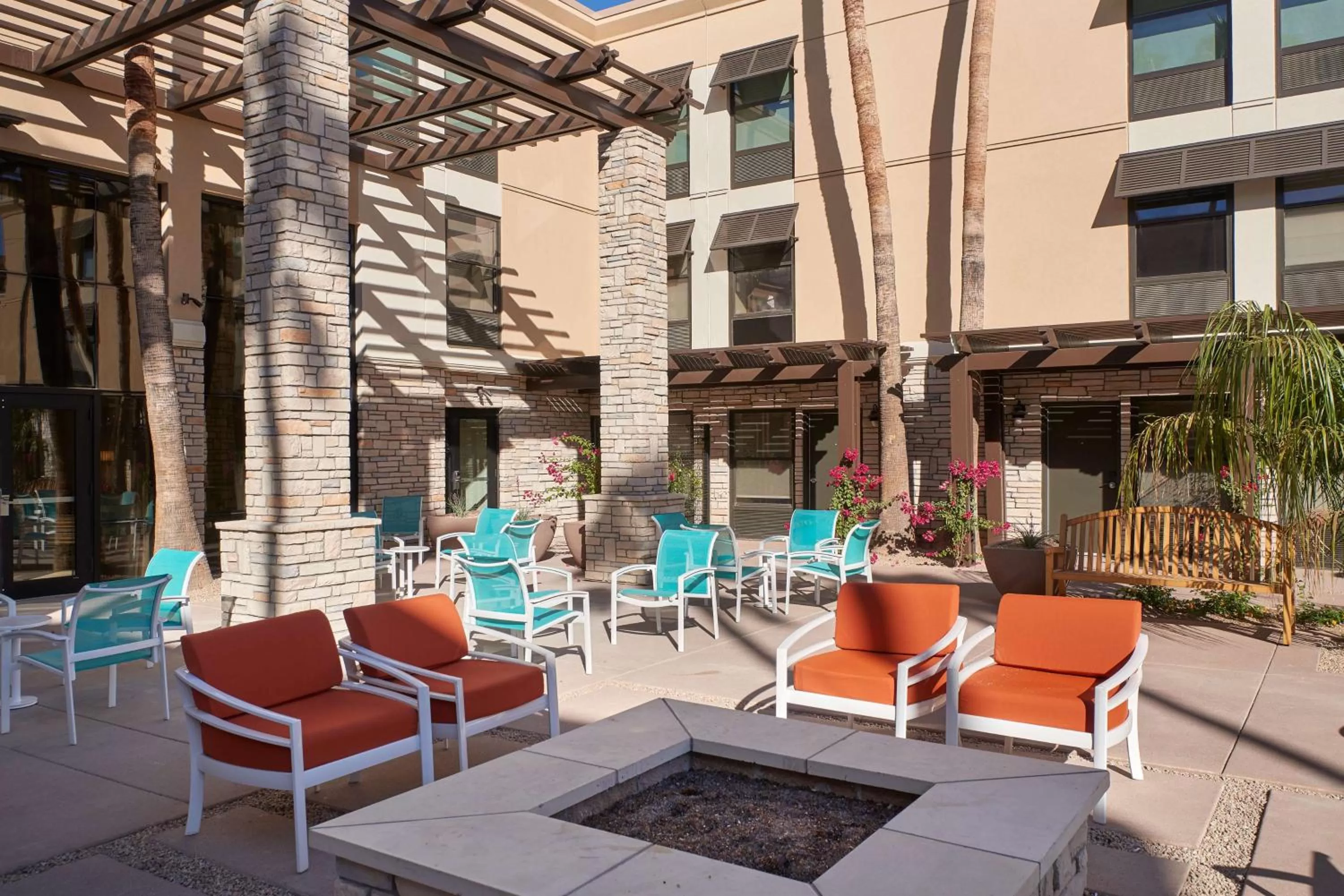 Patio in Hampton Inn & Suites Scottsdale On Shea Blvd