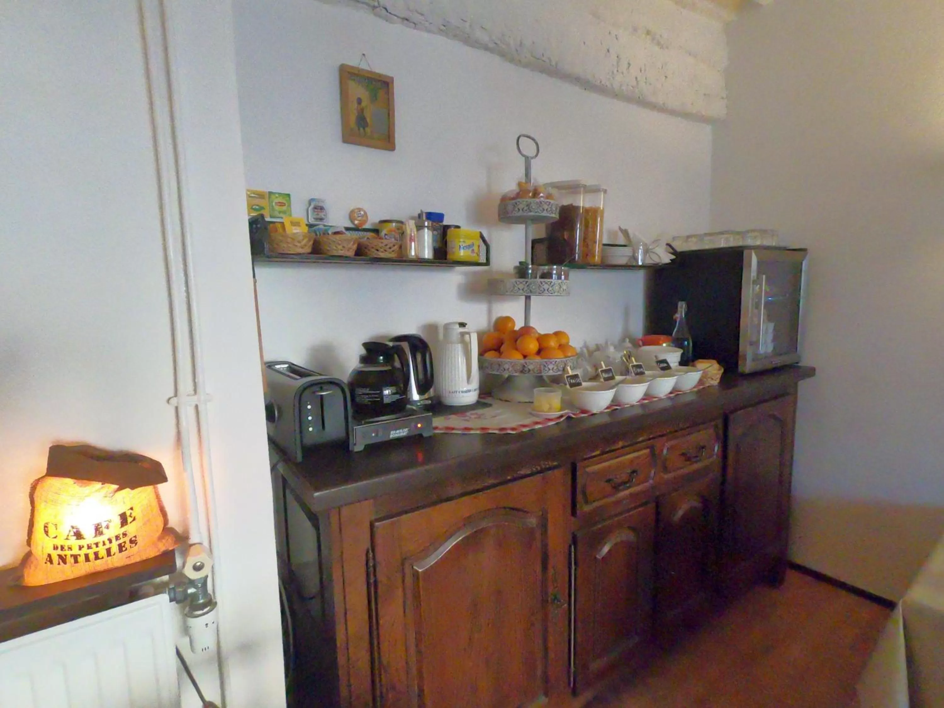 Buffet breakfast in Le palais, hôtel - restaurant