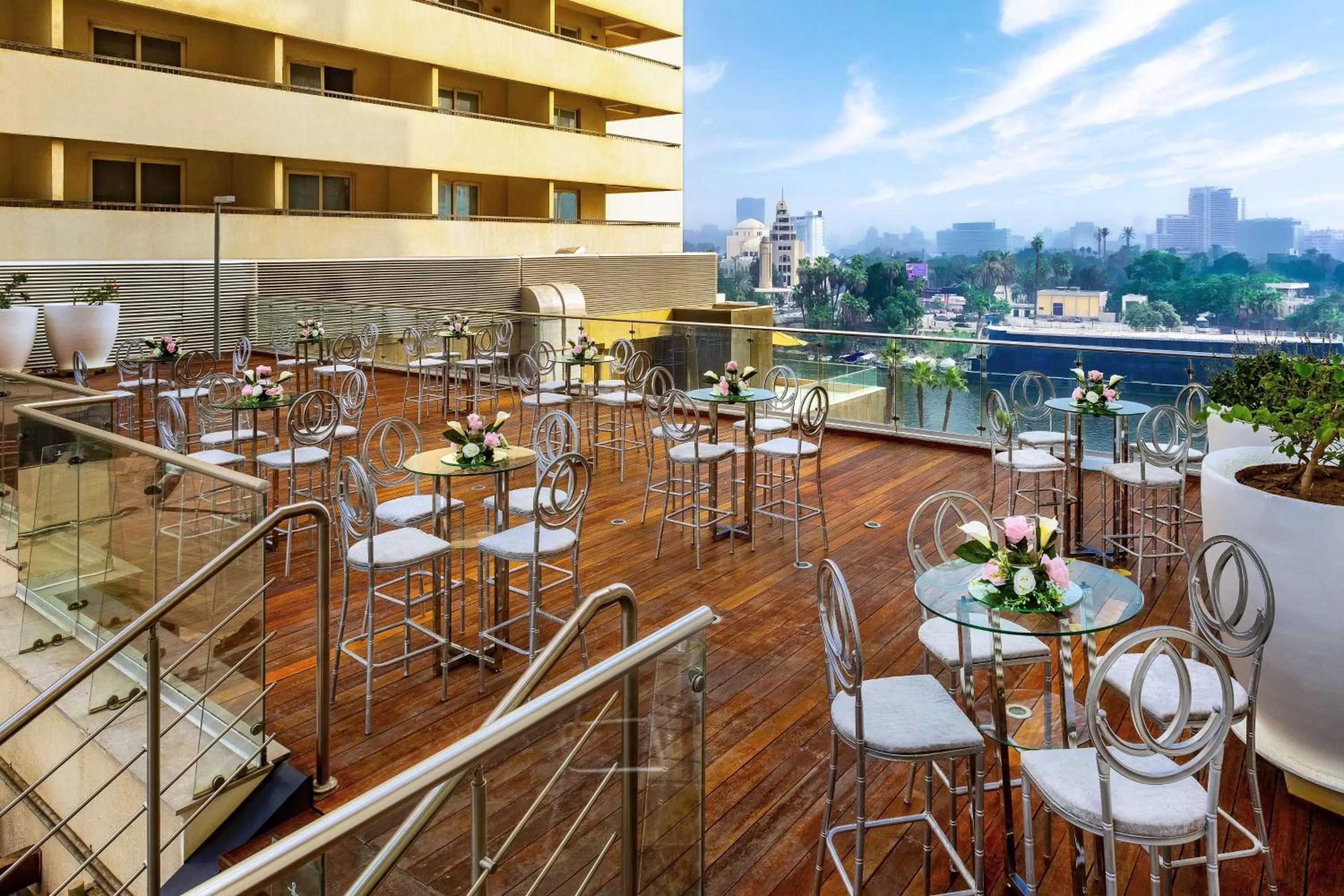 Swimming pool in Sheraton Cairo Hotel & Casino