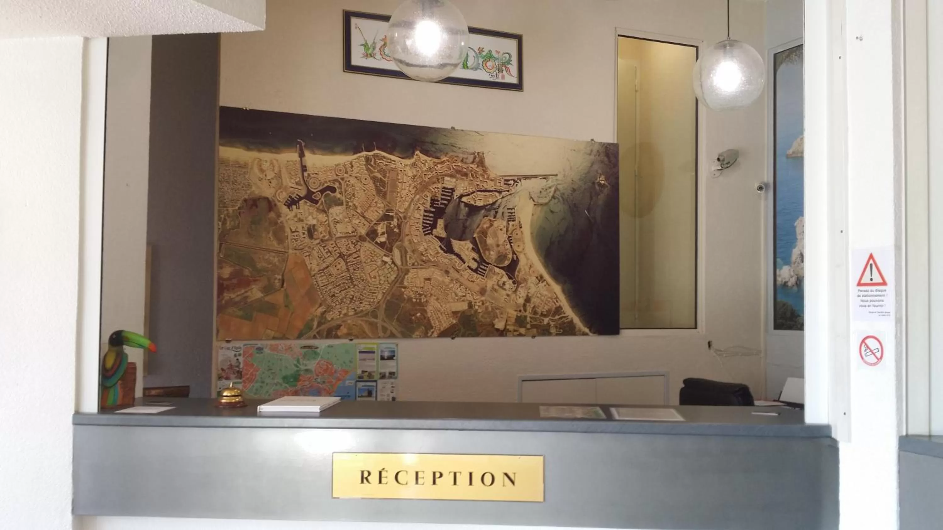 Lobby or reception in La Voile D' Or