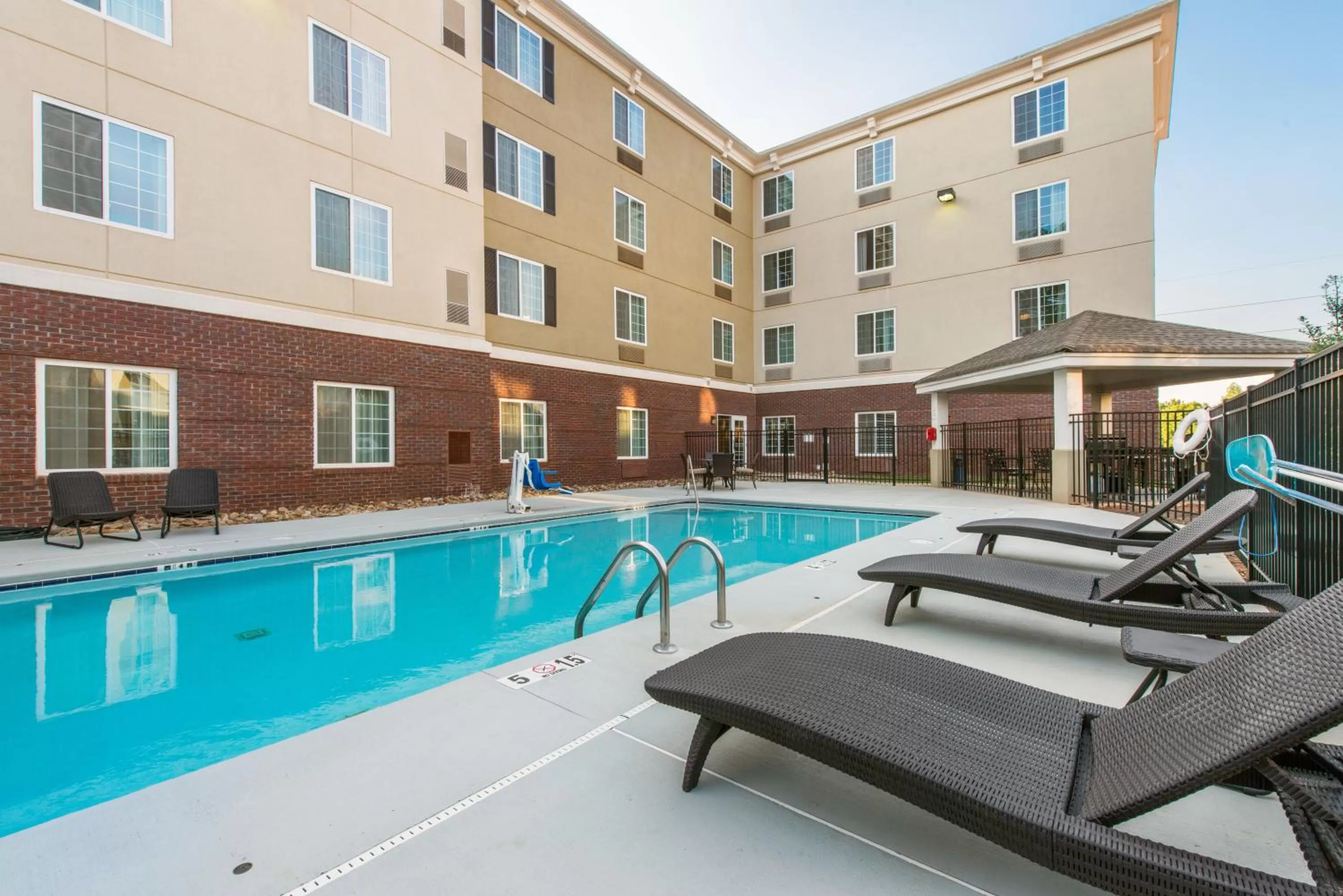 Swimming pool in Candlewood Suites Atlanta West I-20, an IHG Hotel