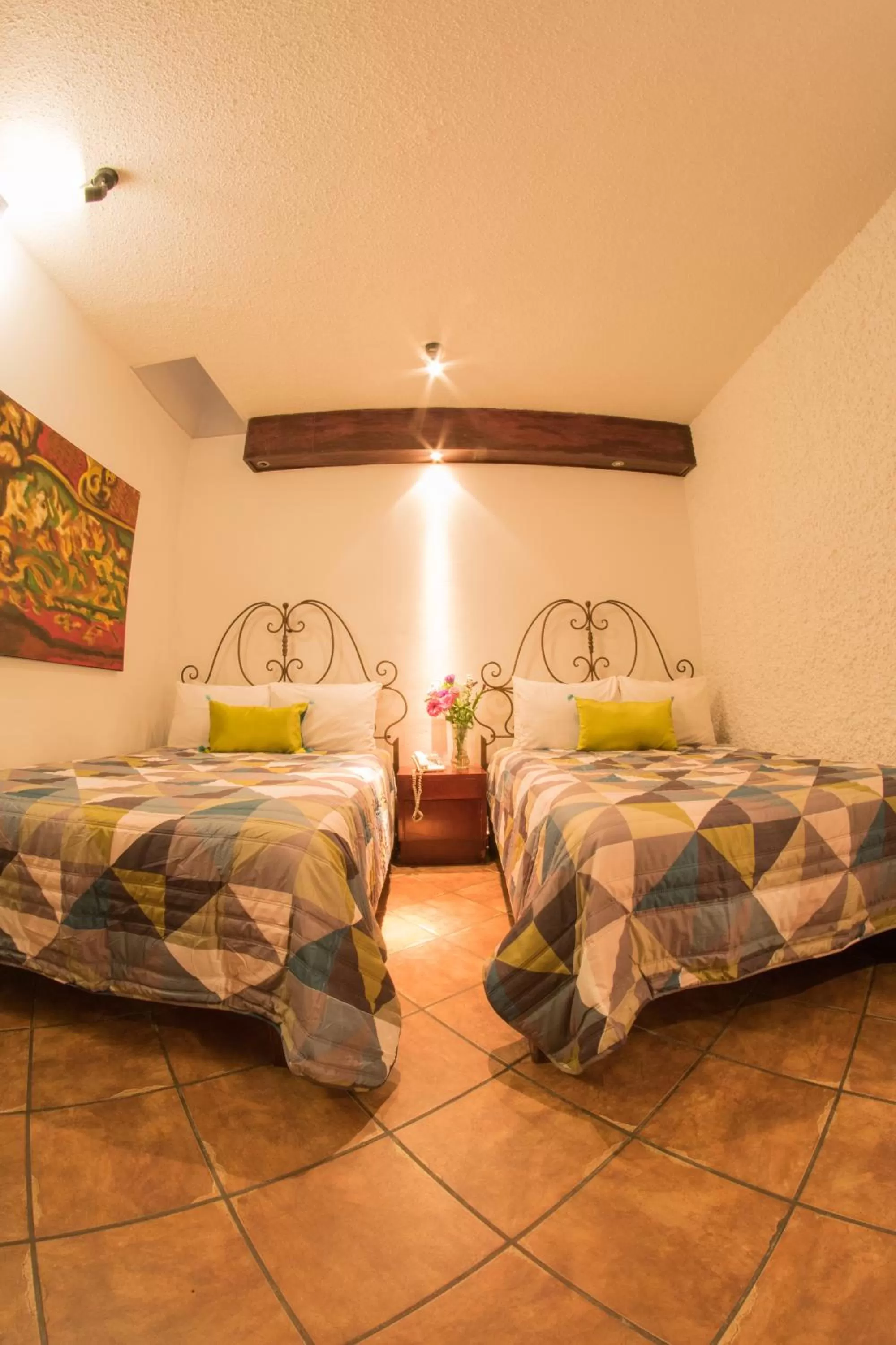 Bed in Hotel Mesón de los Remedios