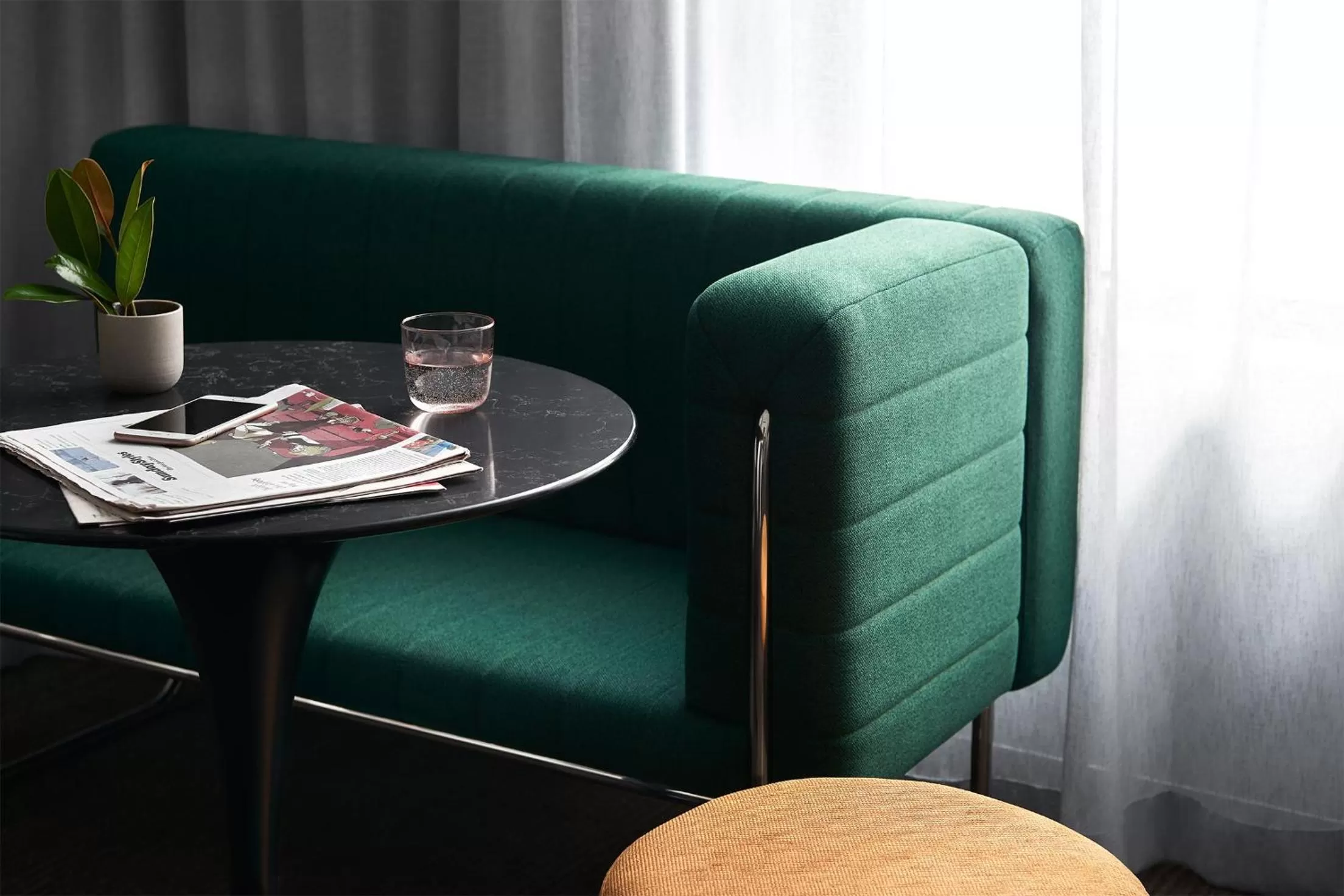 Living room in Veriu Green Square