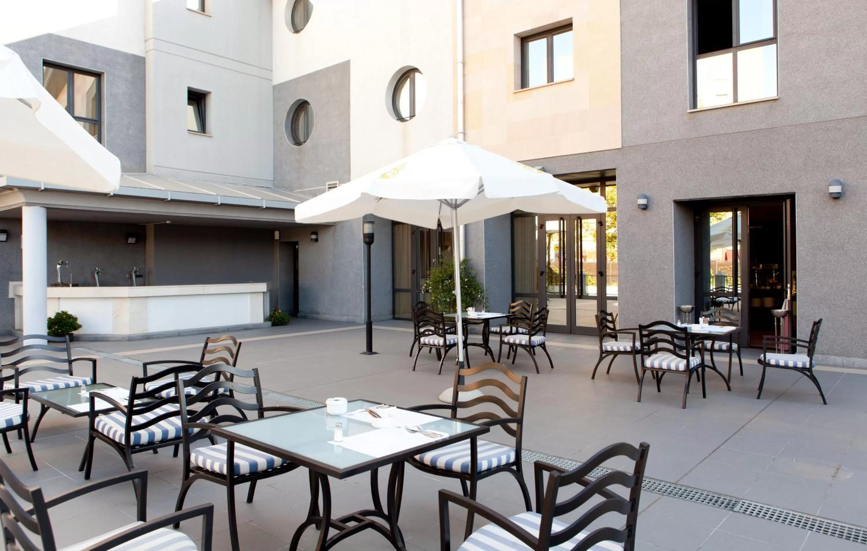 Balcony/Terrace in Hotel Badajoz Center