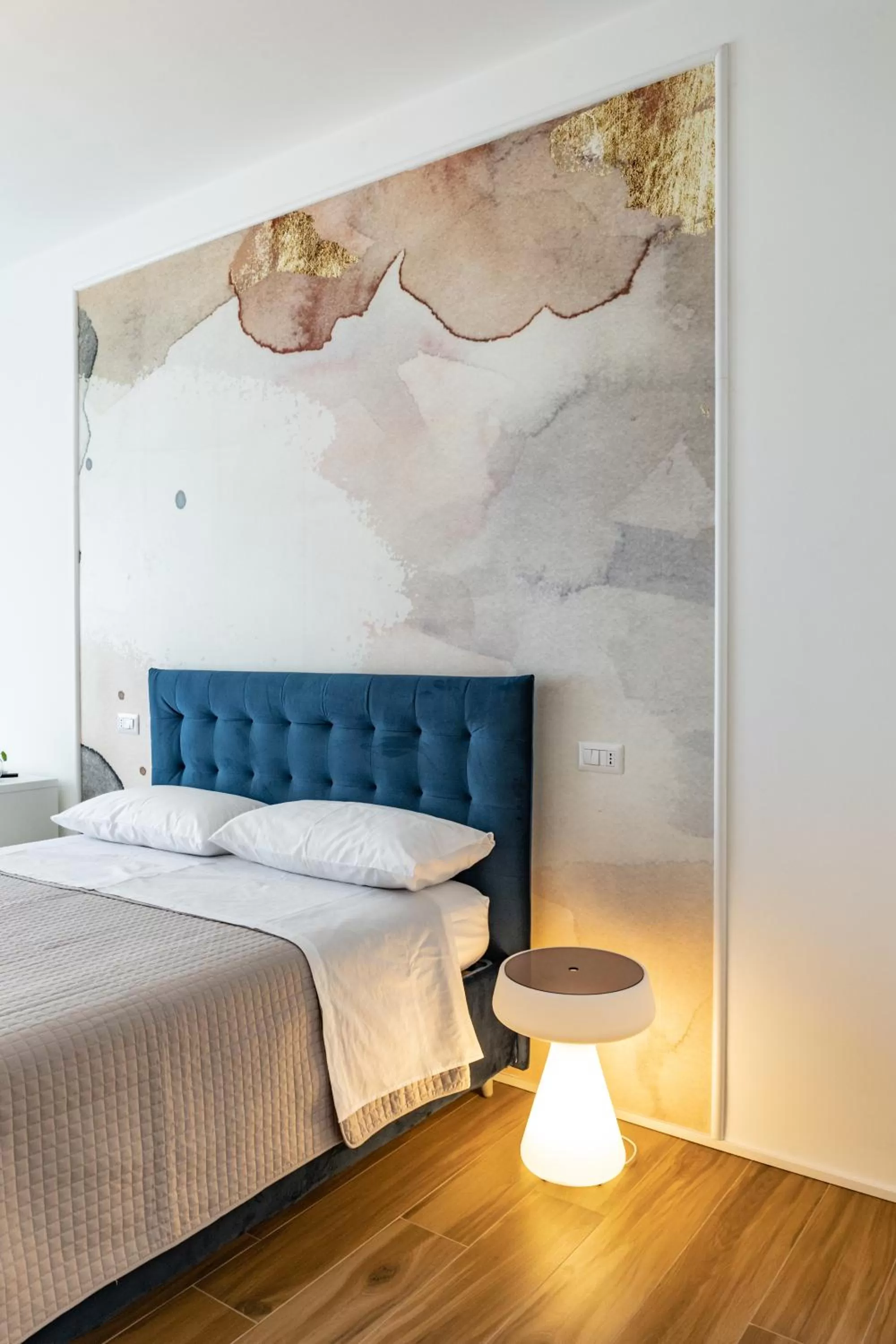 Bed in Cas’ A Mare - Beachfront Luxury Suites