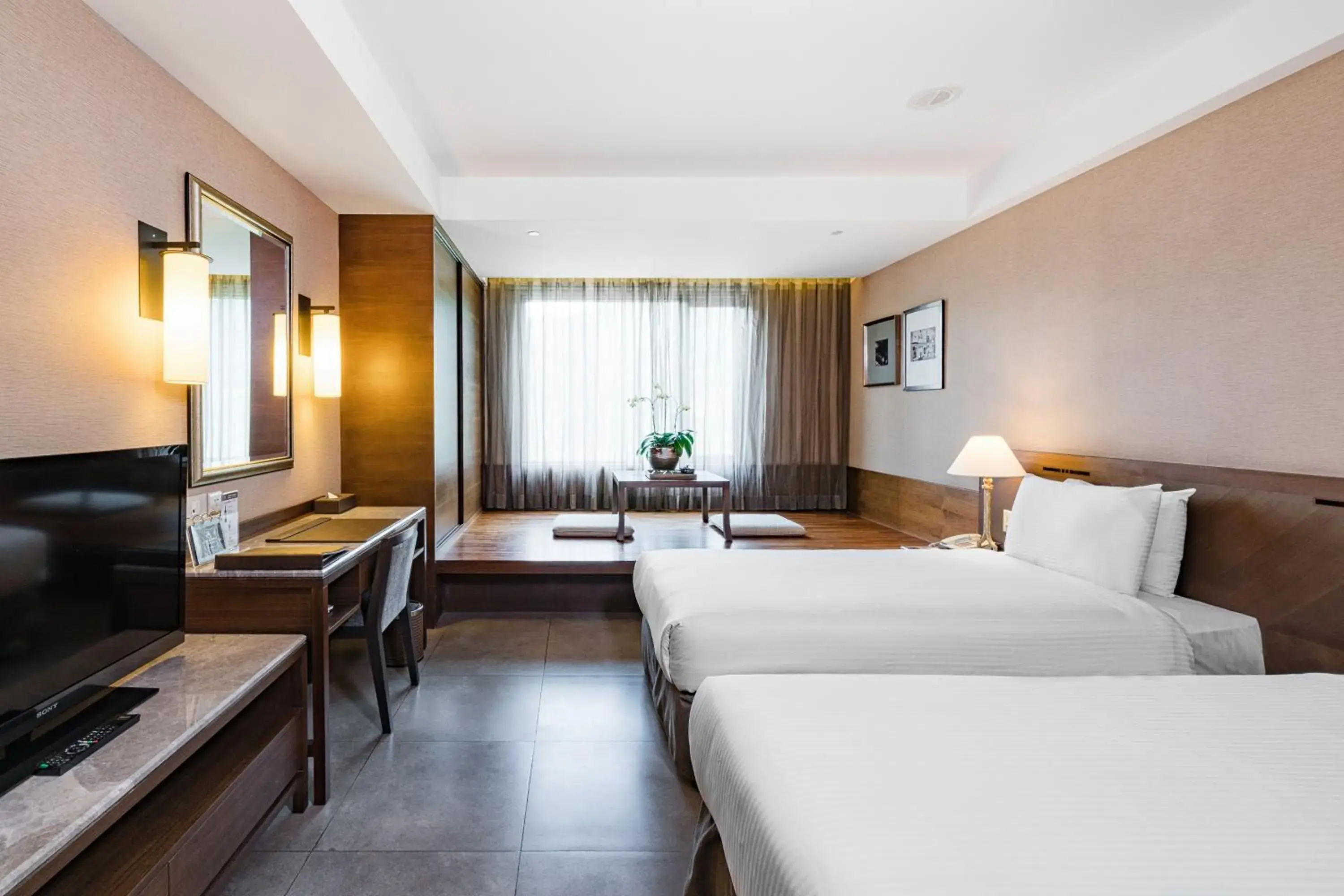 Deluxe Twin Room - Hotel Area in Great Roots Forestry Spa Resort Deluxe Twin Room - Hotel Area in Great Roots Forestry Spa Resort