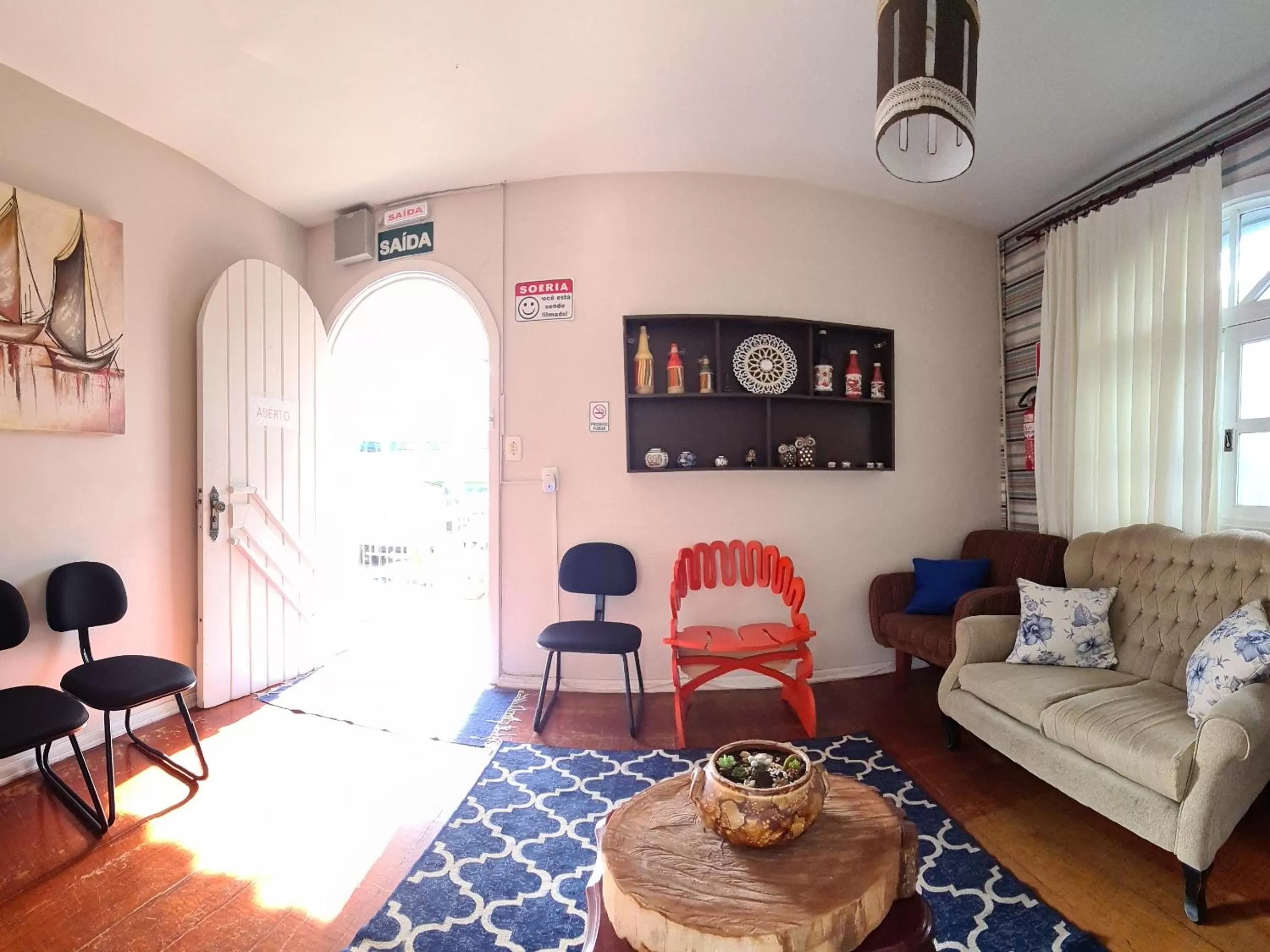 Seating Area in Hostel e Pousada Tiradentes 774