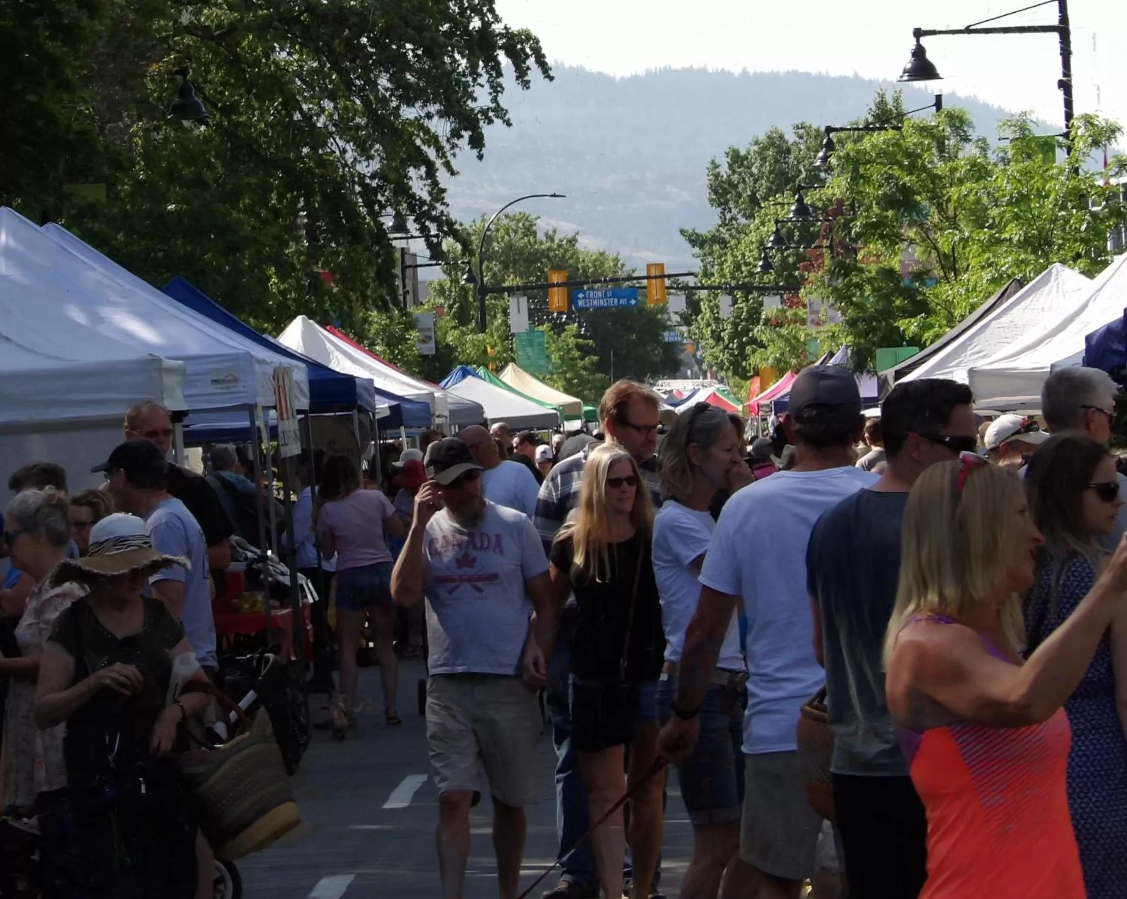 People in Okanagan Lakefront Resort