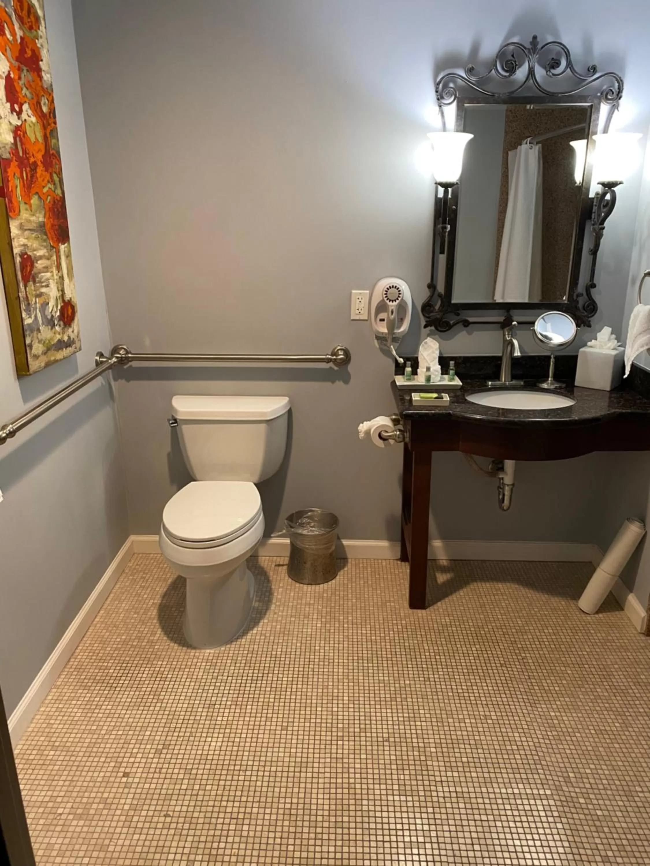 Bathroom in Villa Montes Hotel