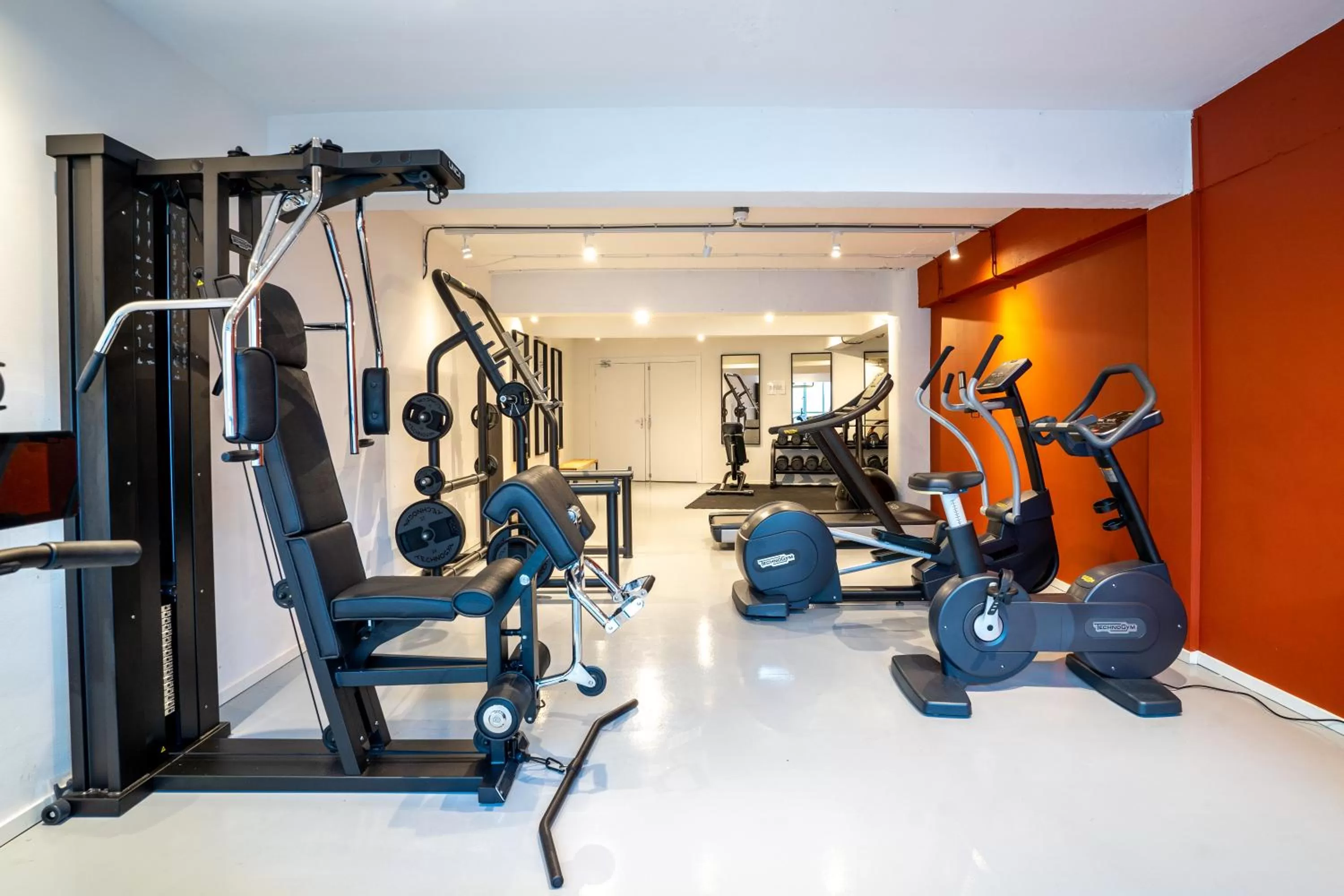 Fitness centre/facilities in Gooiland Hotel