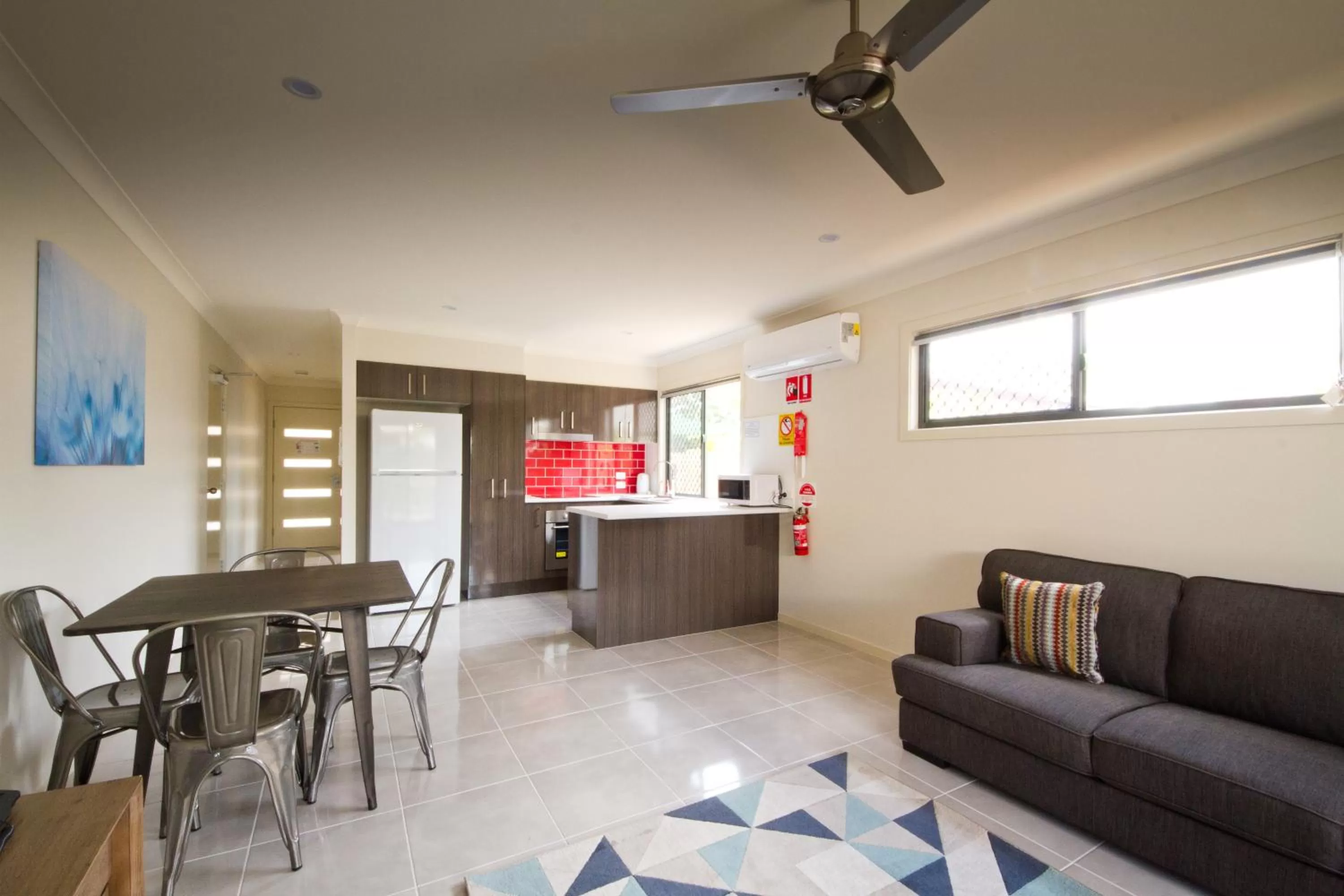 Living room in Rockhampton Serviced Apartments