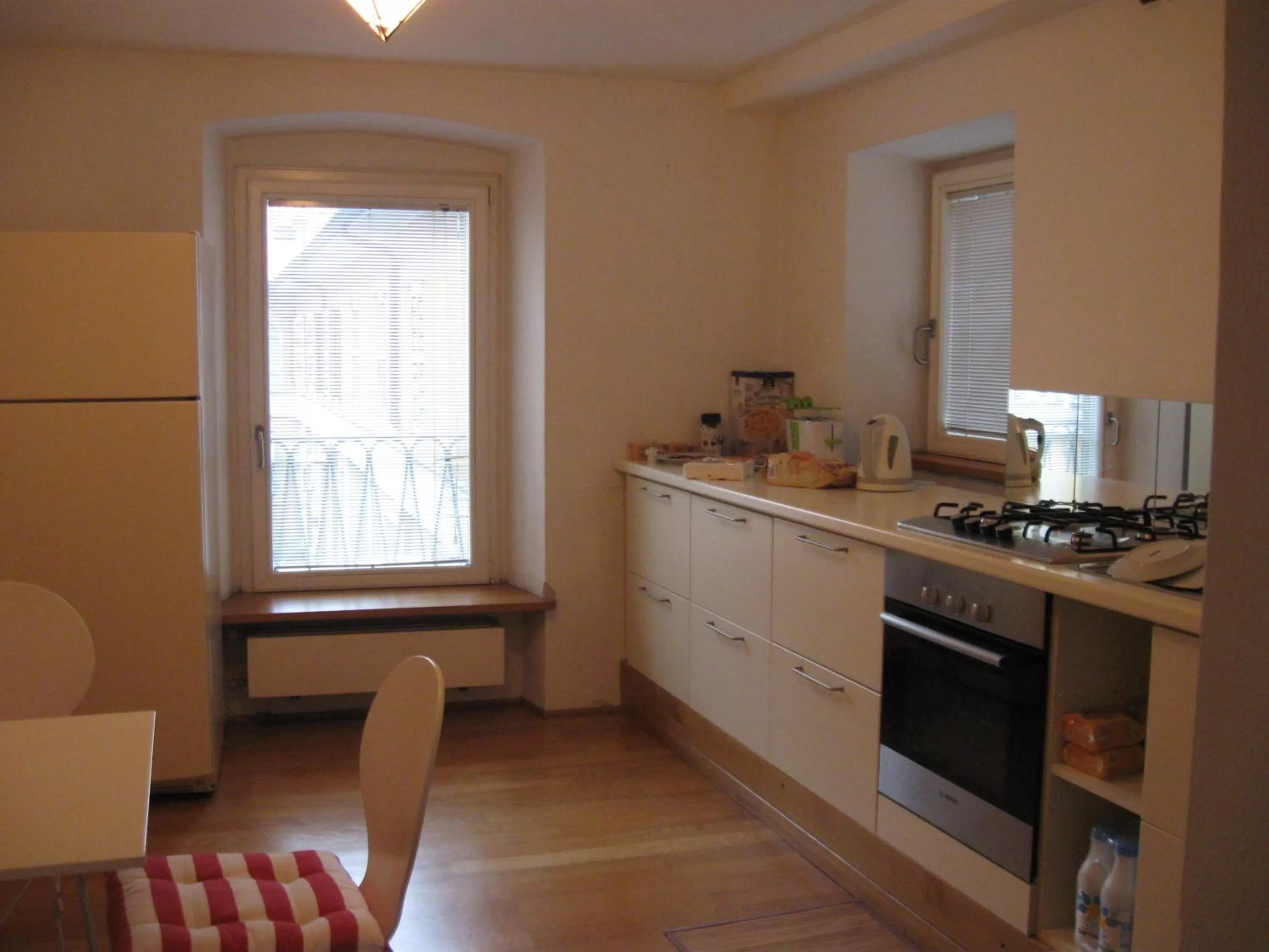 Kitchen or kitchenette in Zaffiro Blu Airport