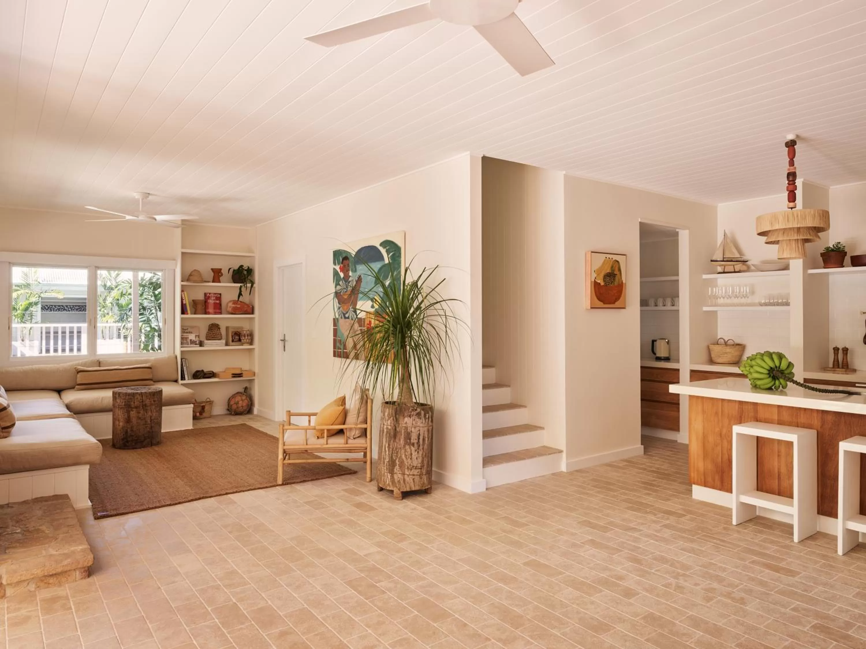 Living room in Atlantic Byron Bay