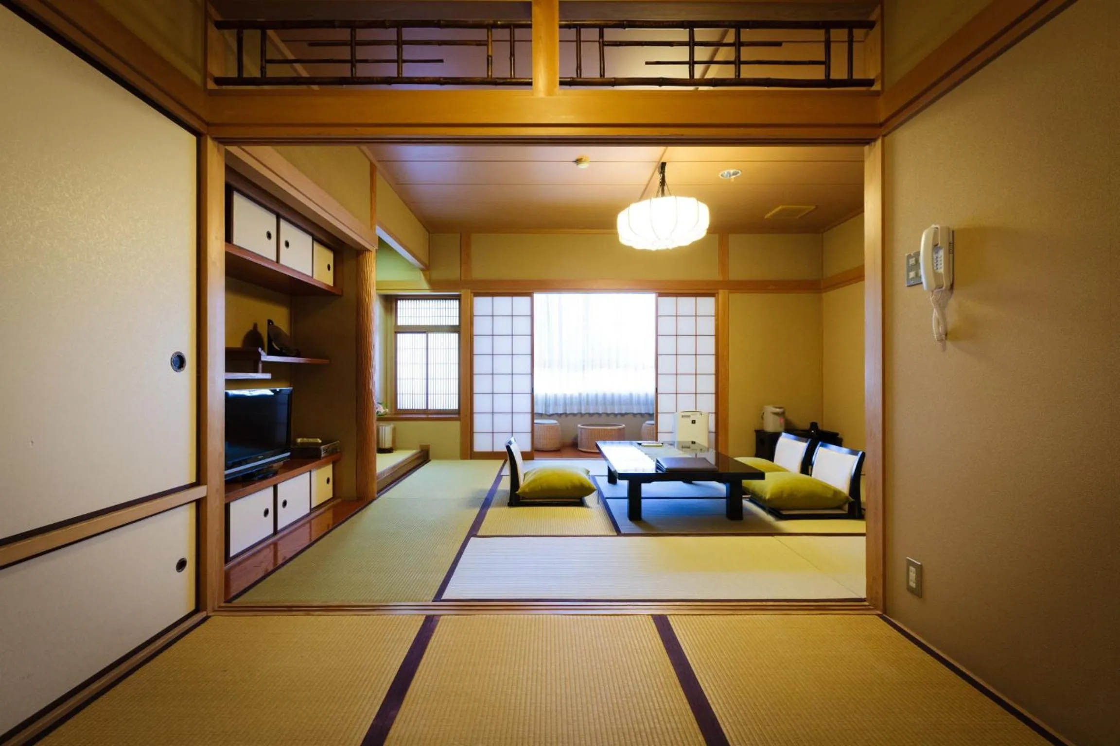 Photo of the whole room, Bed in Kyoto Ryokan Kinoe