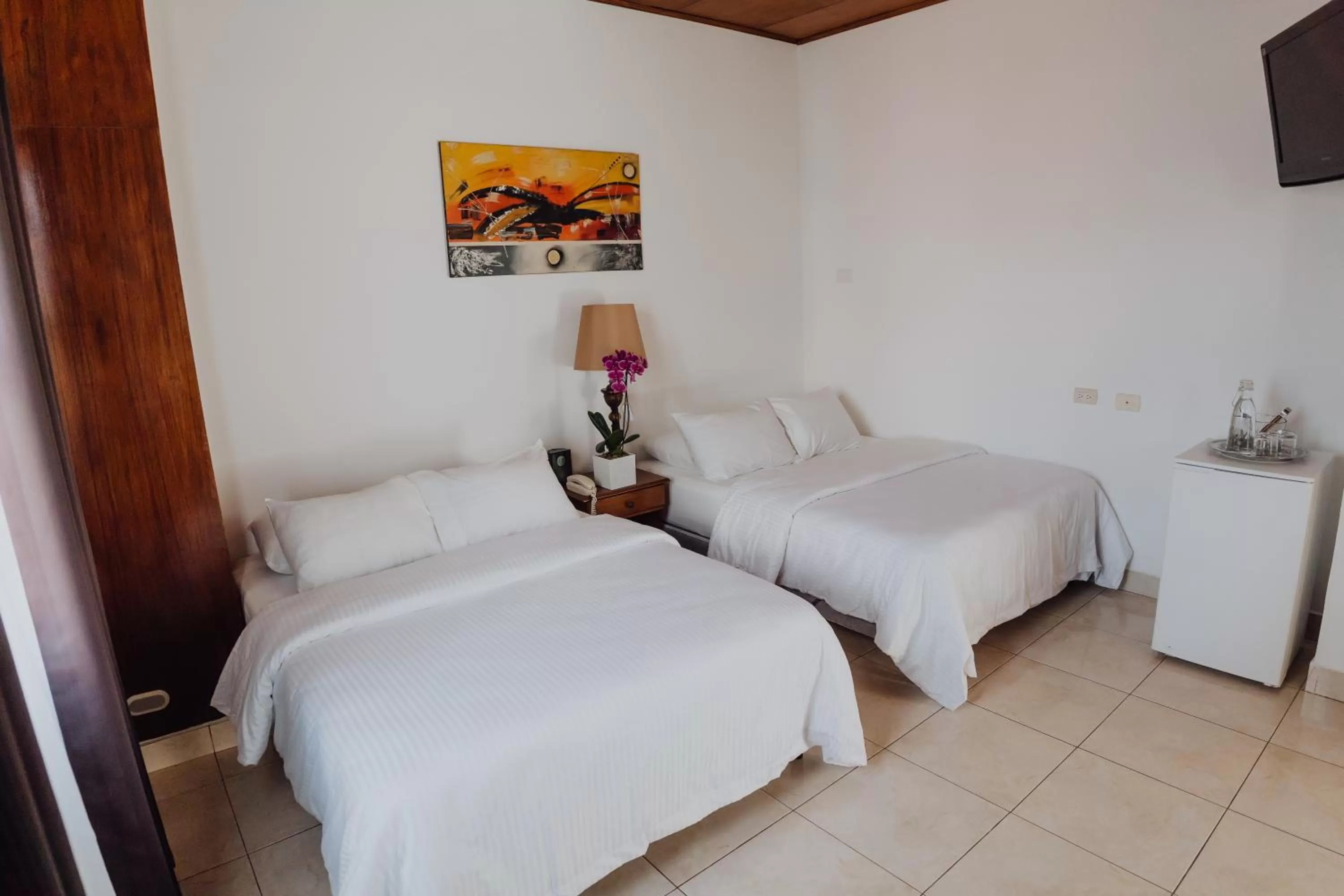 Bed in Hotel Dunn Inn