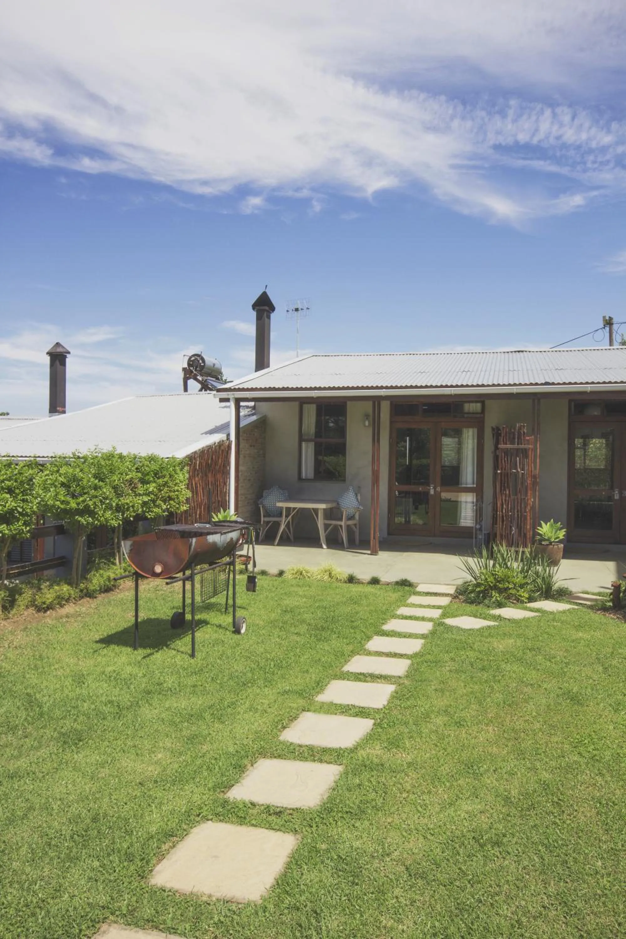 Patio in A Hilltop Country Retreat