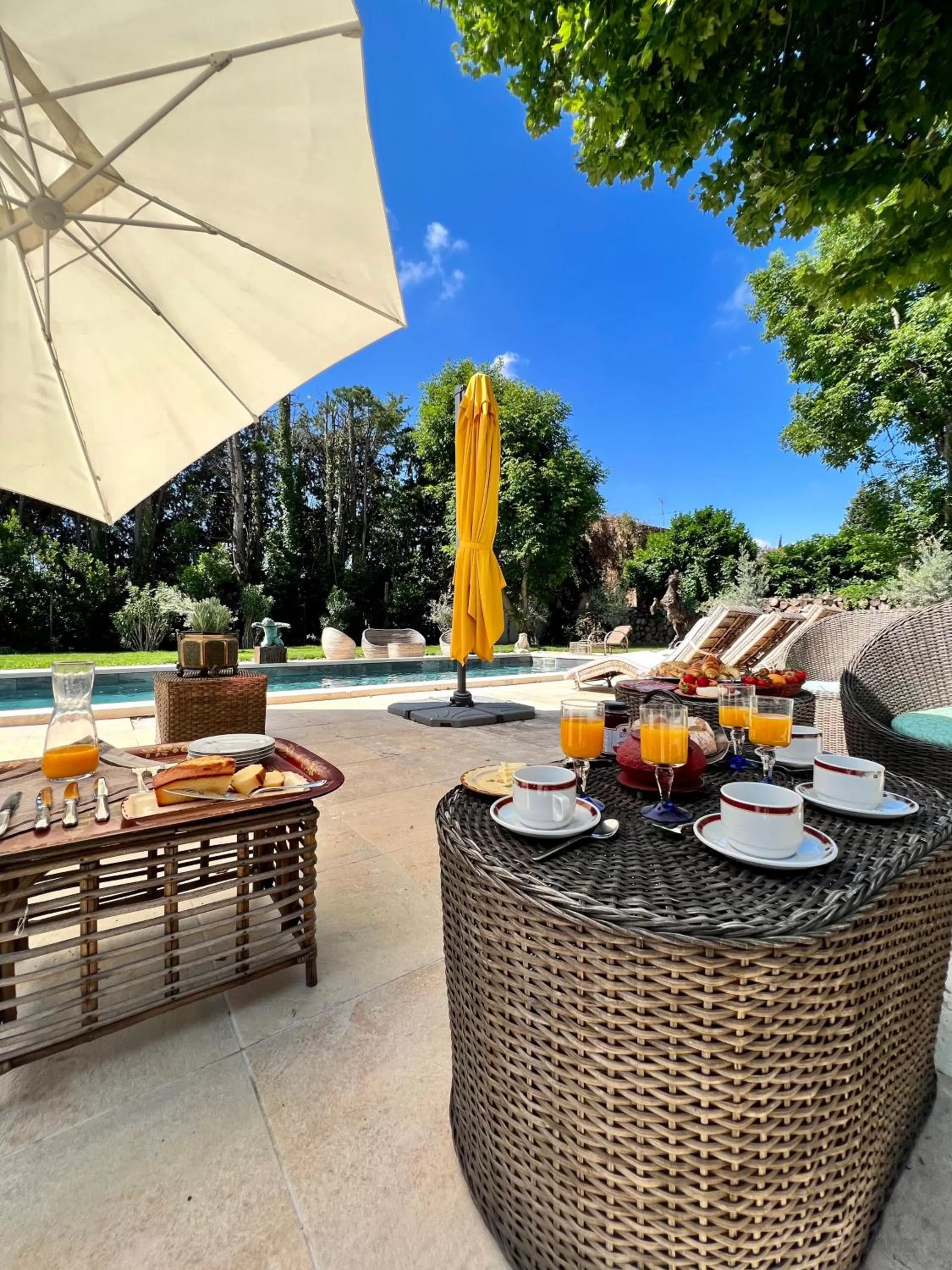 Patio in Villa Pauline