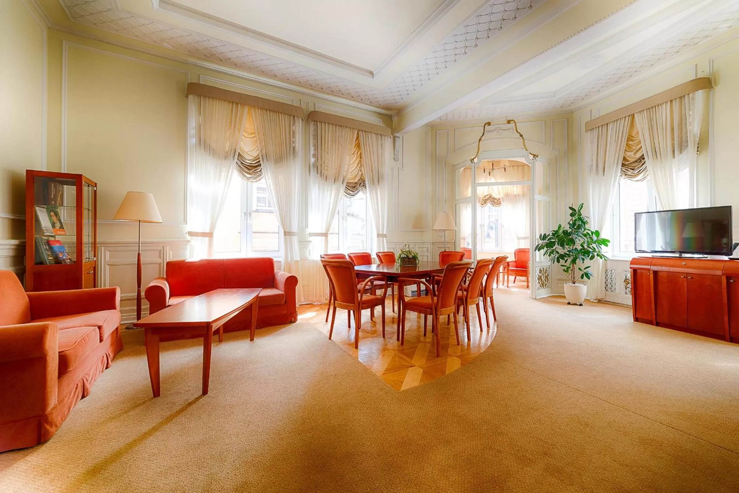 Living room in Focus Hotel Premium Pod Orłem