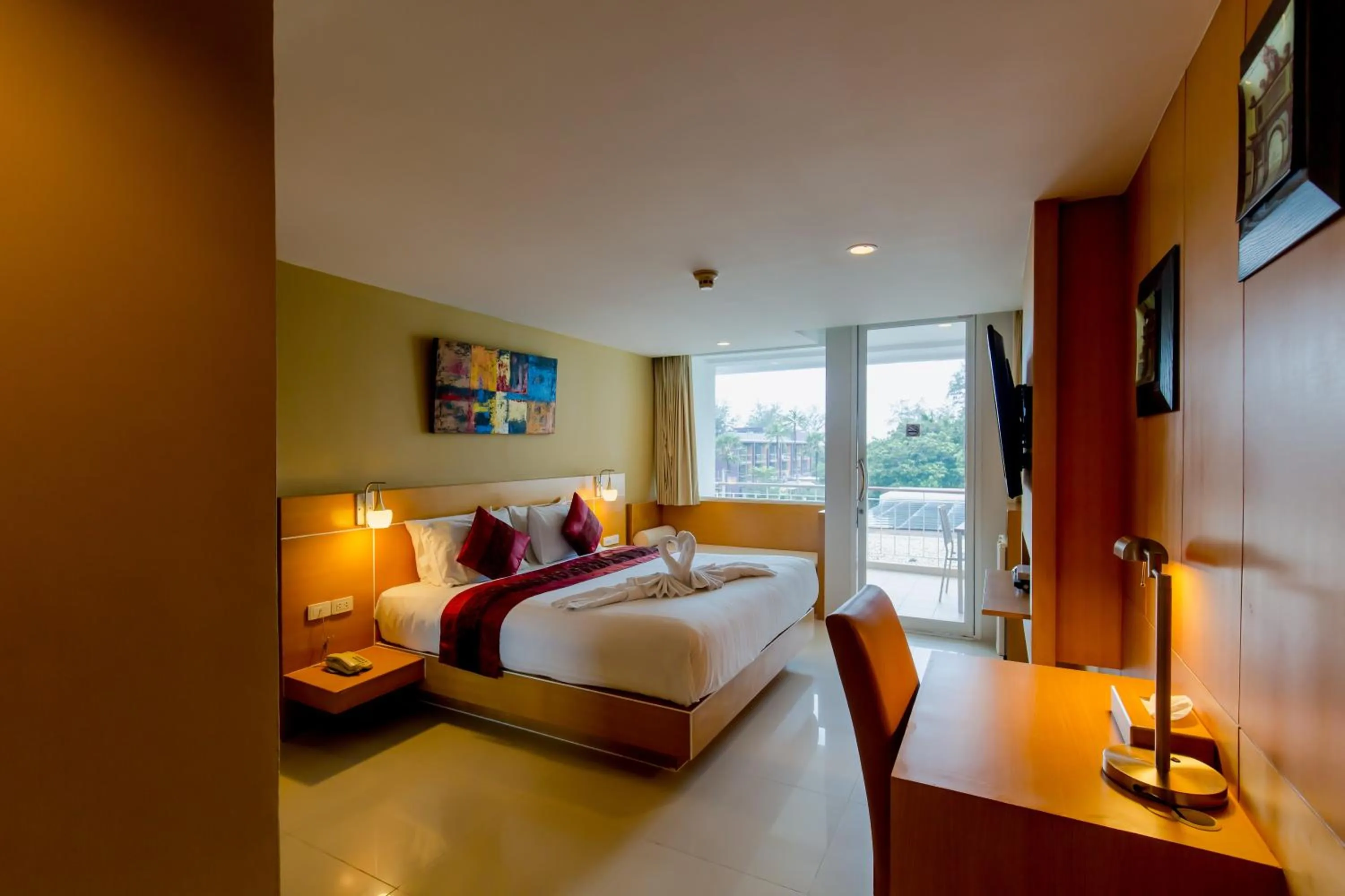 Photo of the whole room, Bed in Aspery Hotel