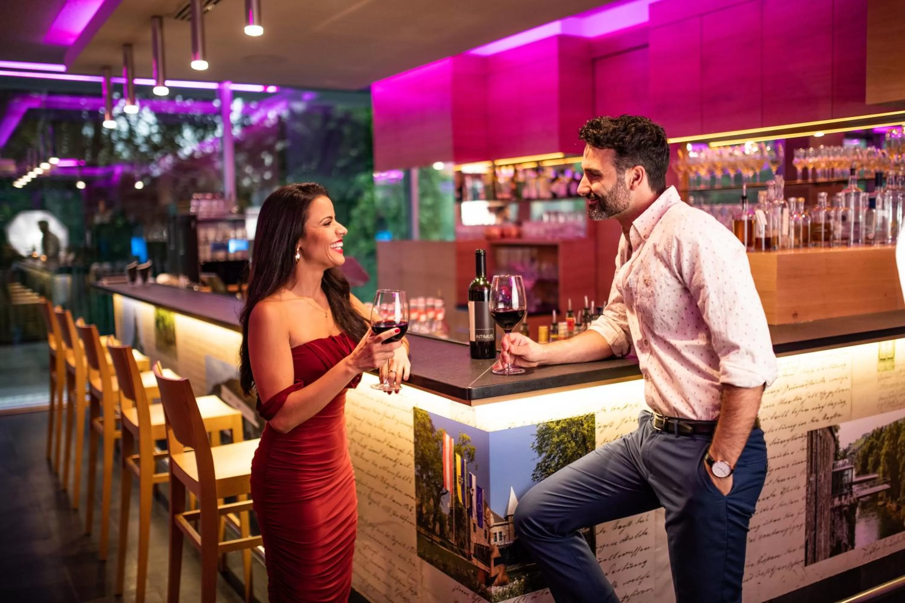 Lounge or bar in Das Schloss an der Eisenstrasse