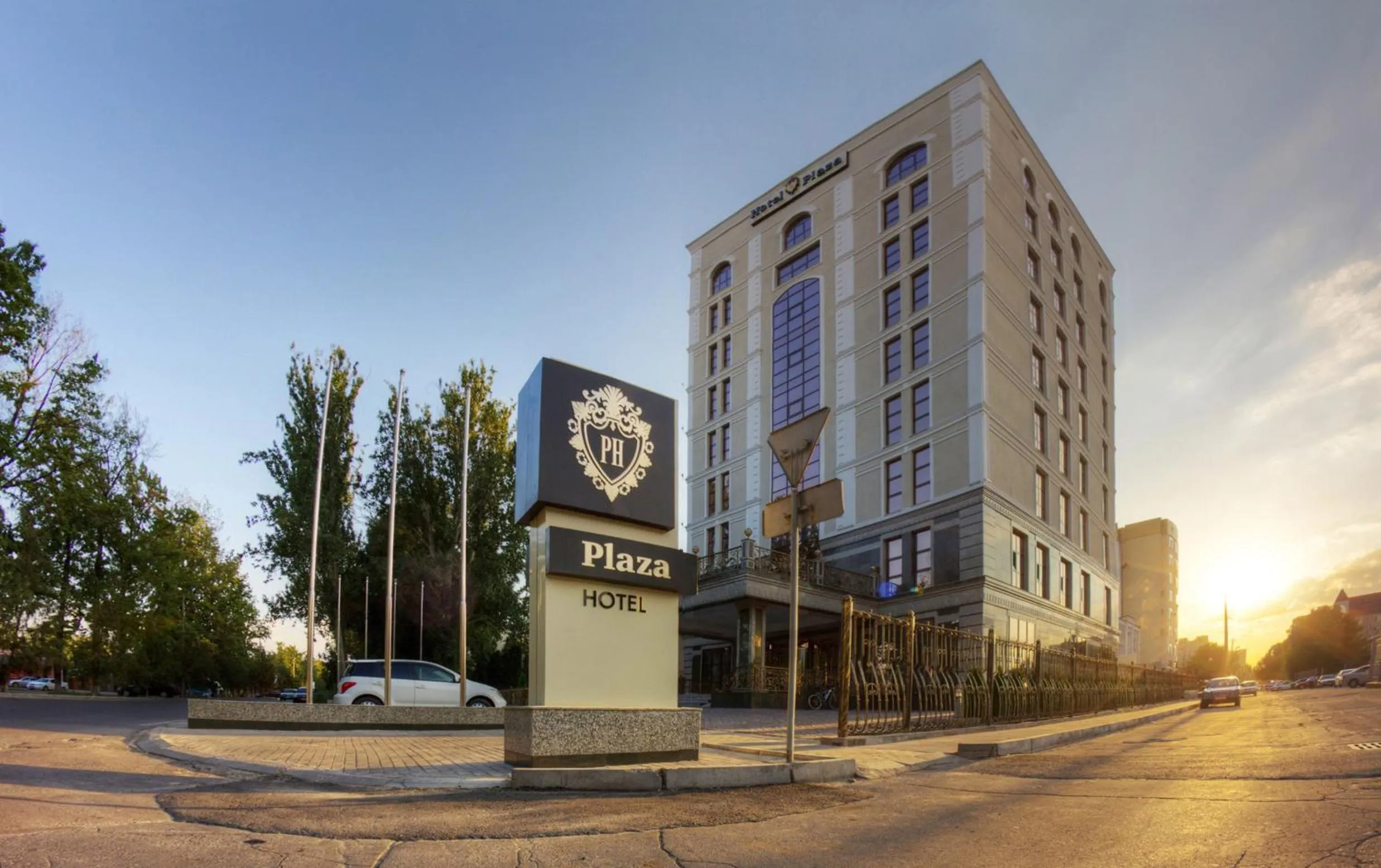 Facade/entrance in Plaza Hotel Bishkek