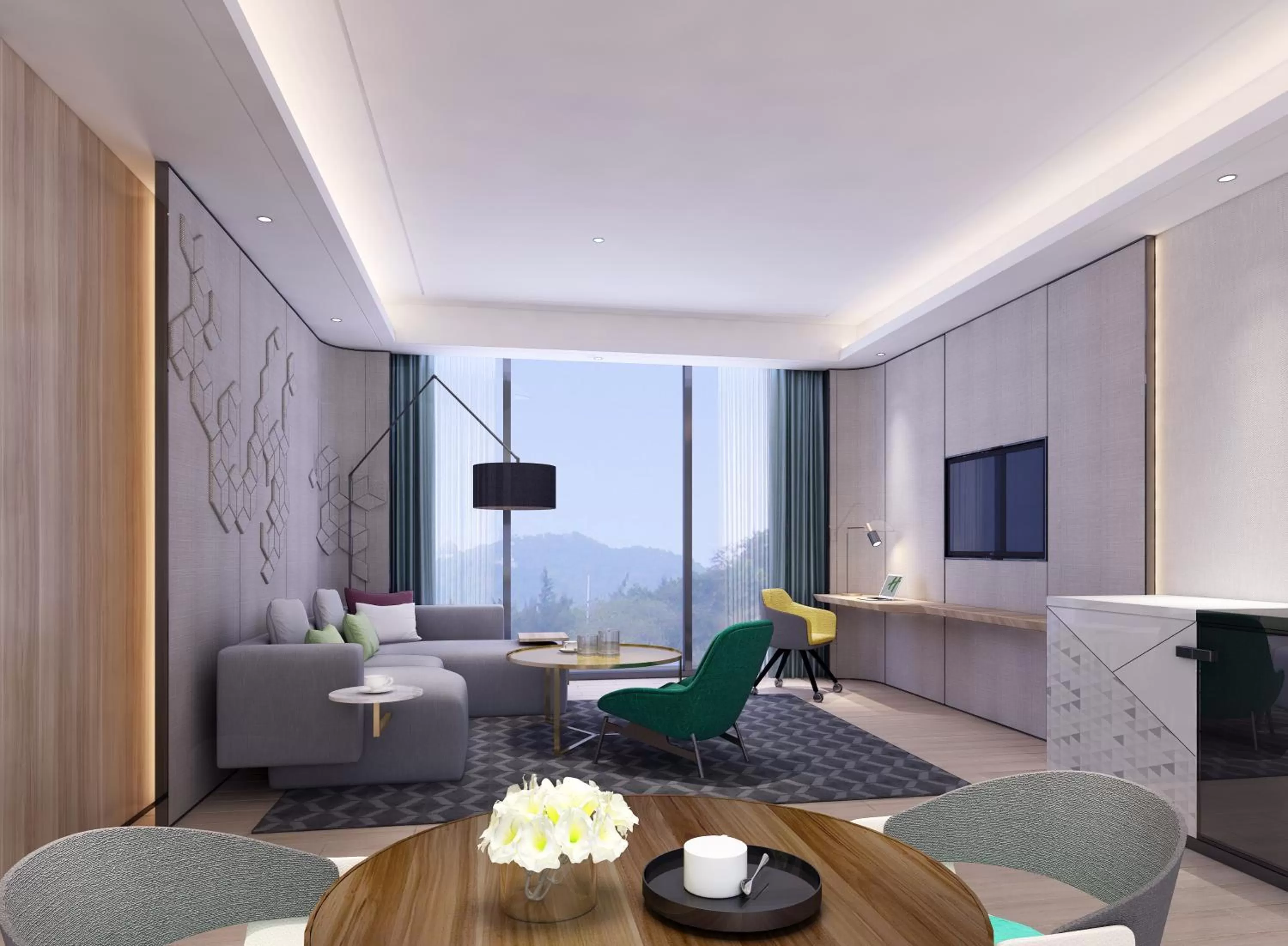 Living room in Holiday Inn Guangzhou South Lake-an lHG Hotel