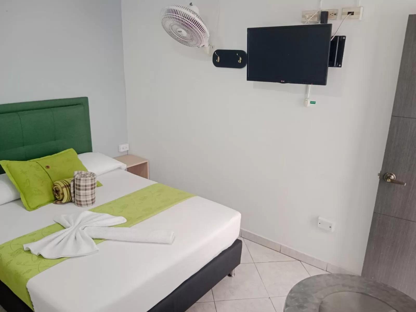 Bed in Hotel El Deportista