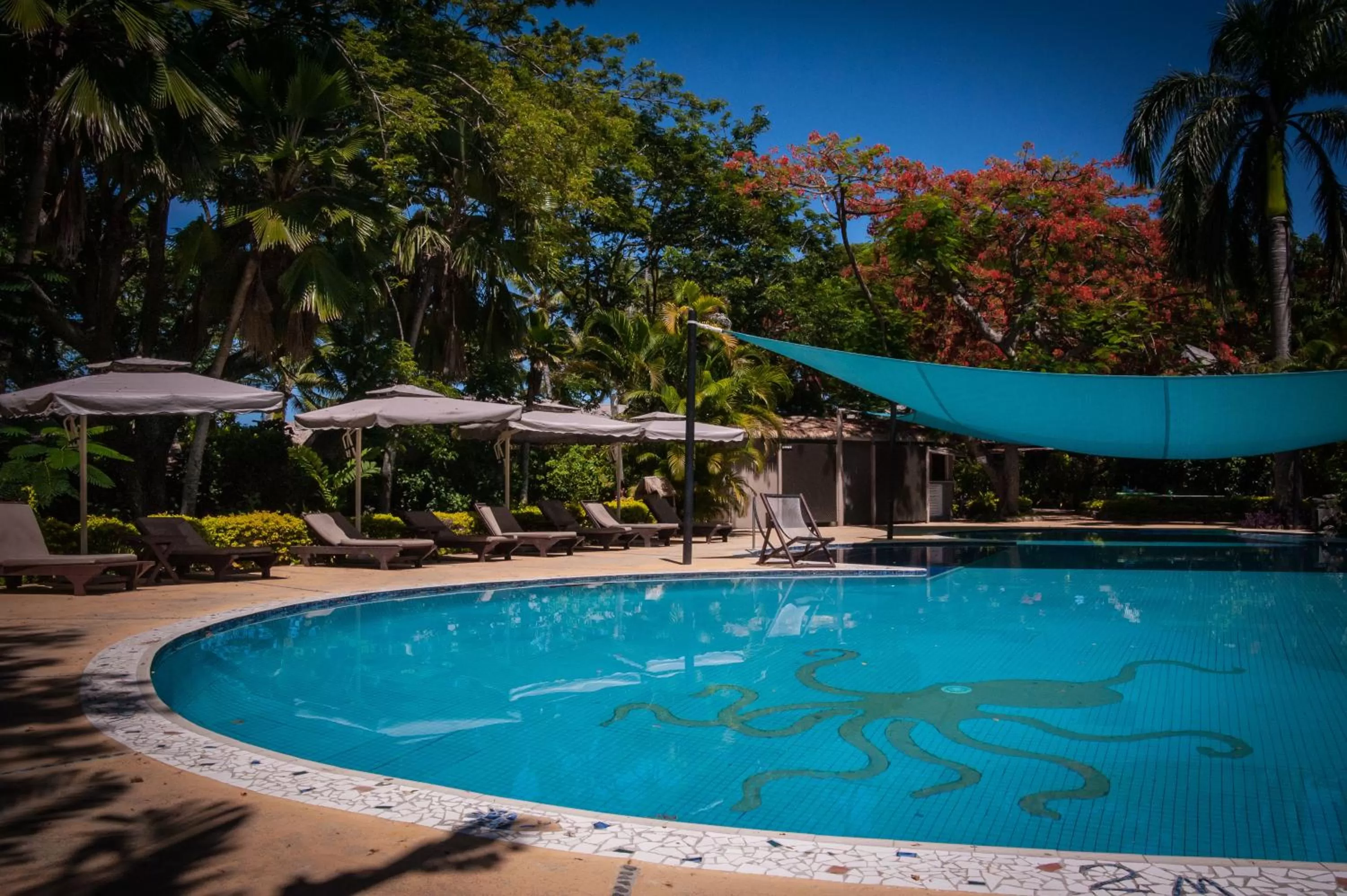 Pool view in First Landing Beach Resort & Villas
