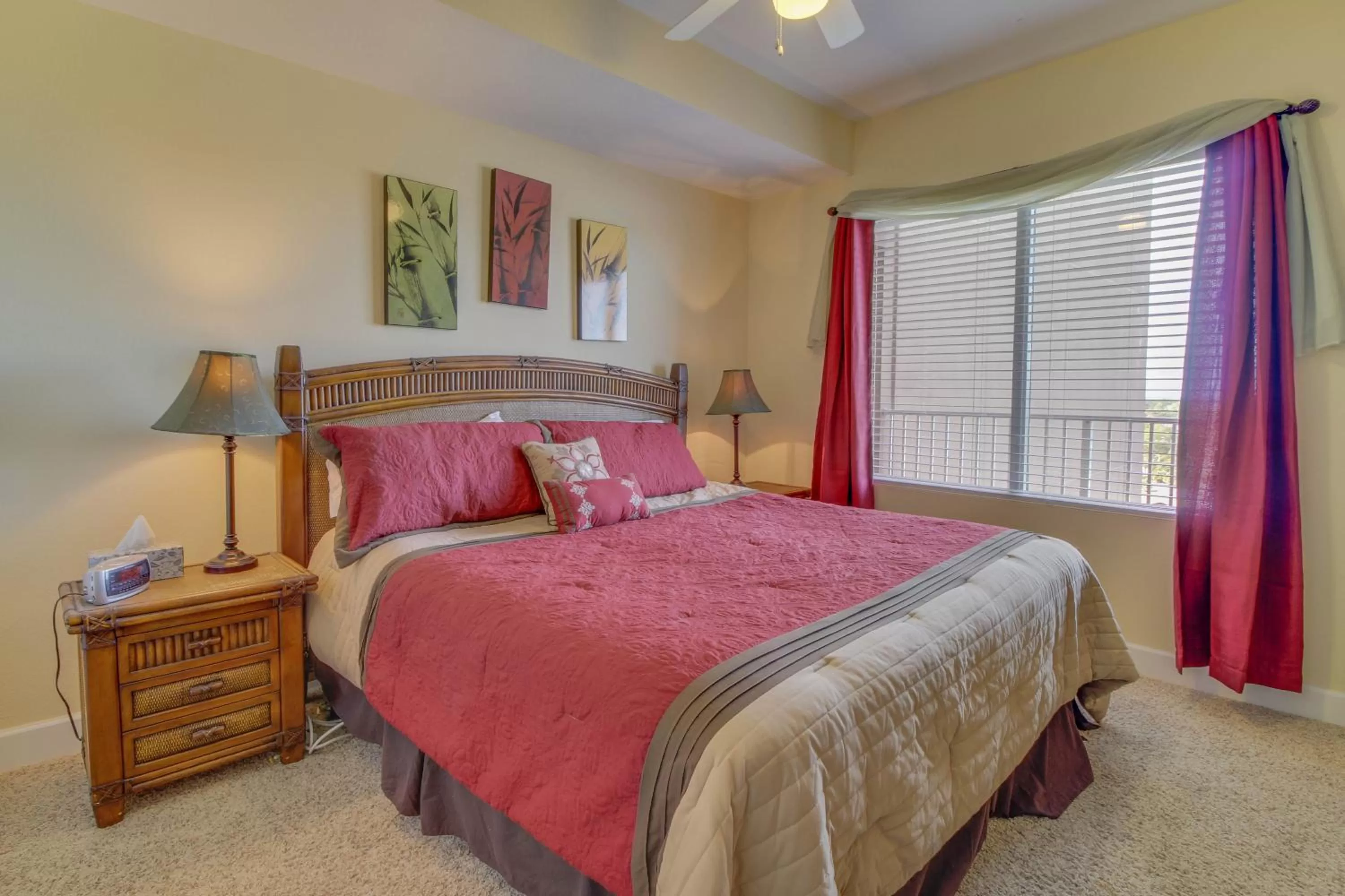 Bed in Tidewater Beach Resort 1204