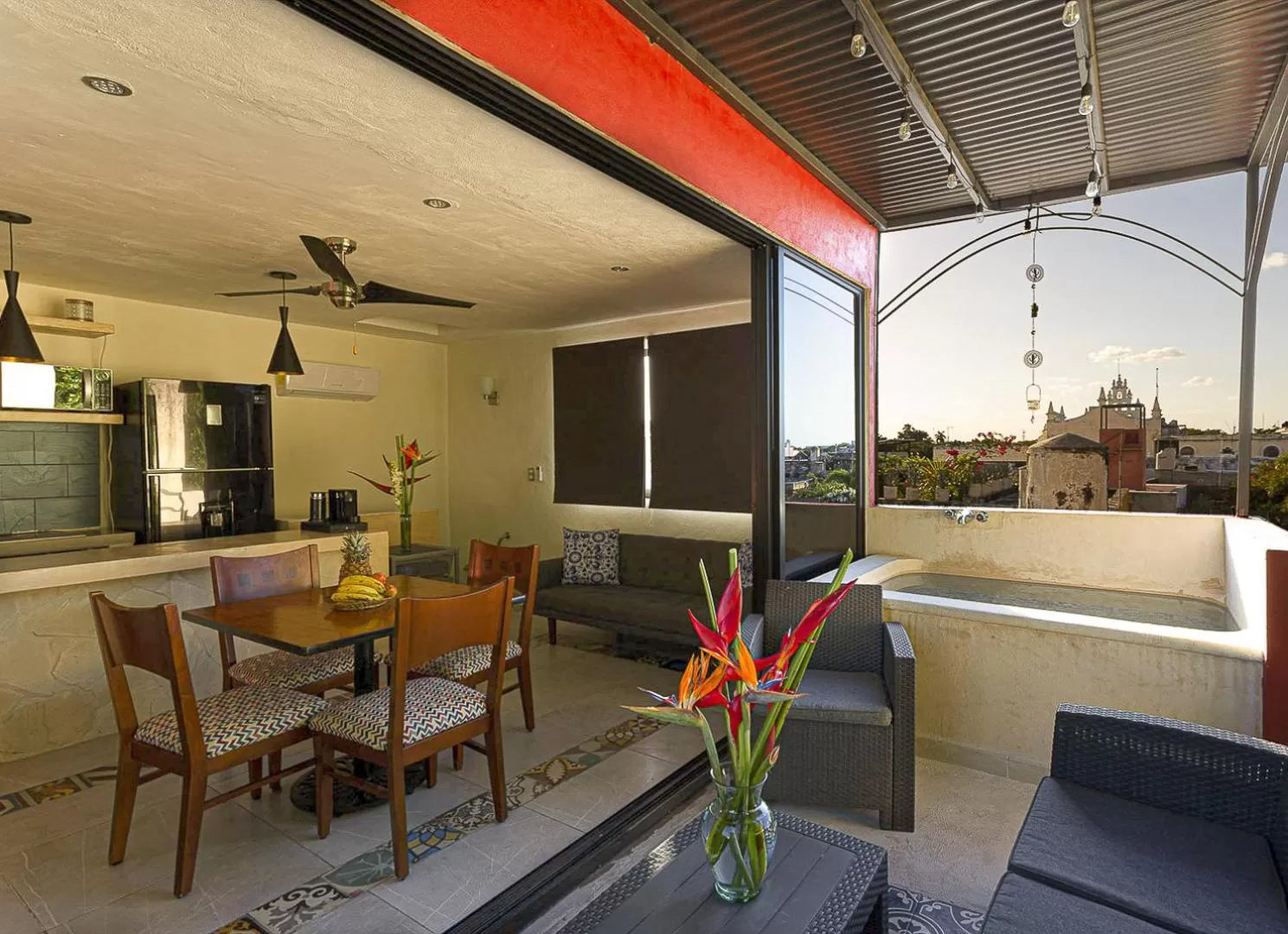 Balcony/Terrace in Viva Merida Hotel Boutique