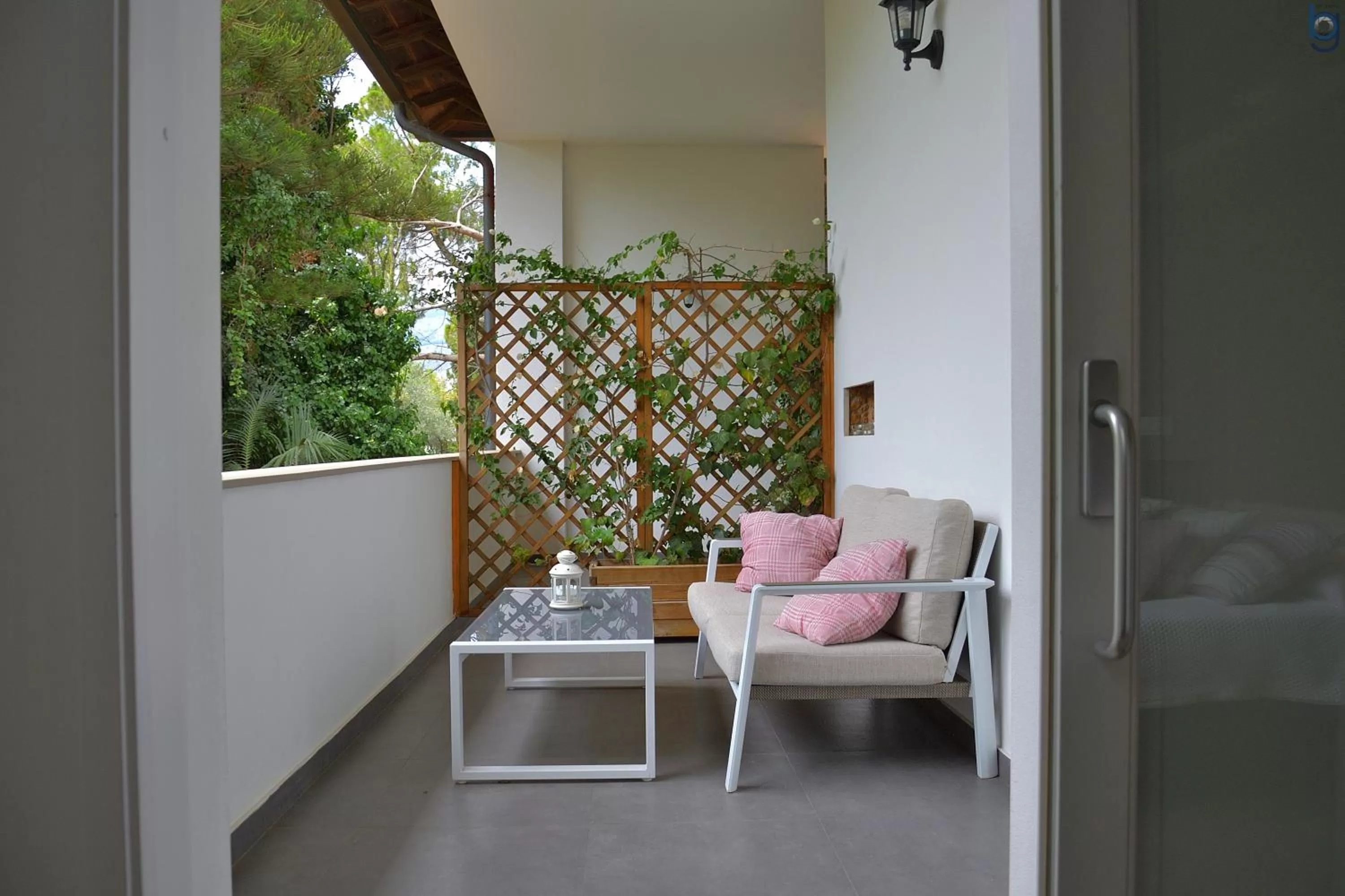 Balcony/Terrace in B&b Mondello Resort