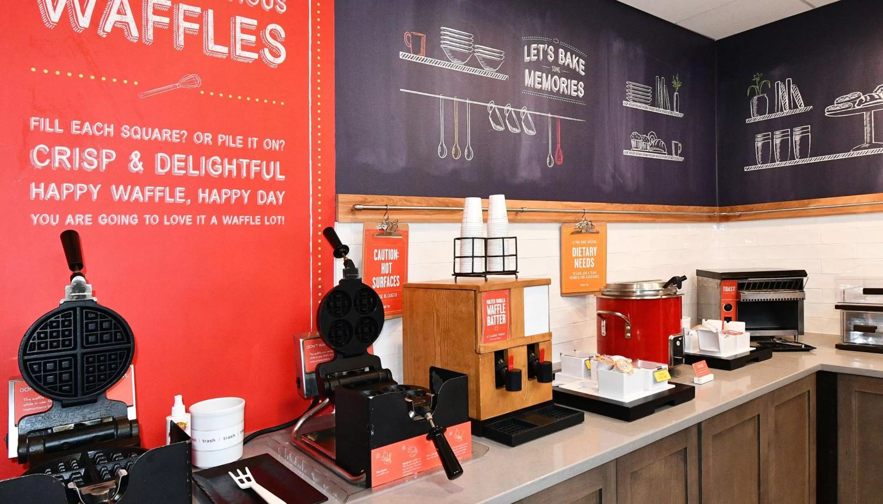 Breakfast in Hampton Inn Santee-I-95