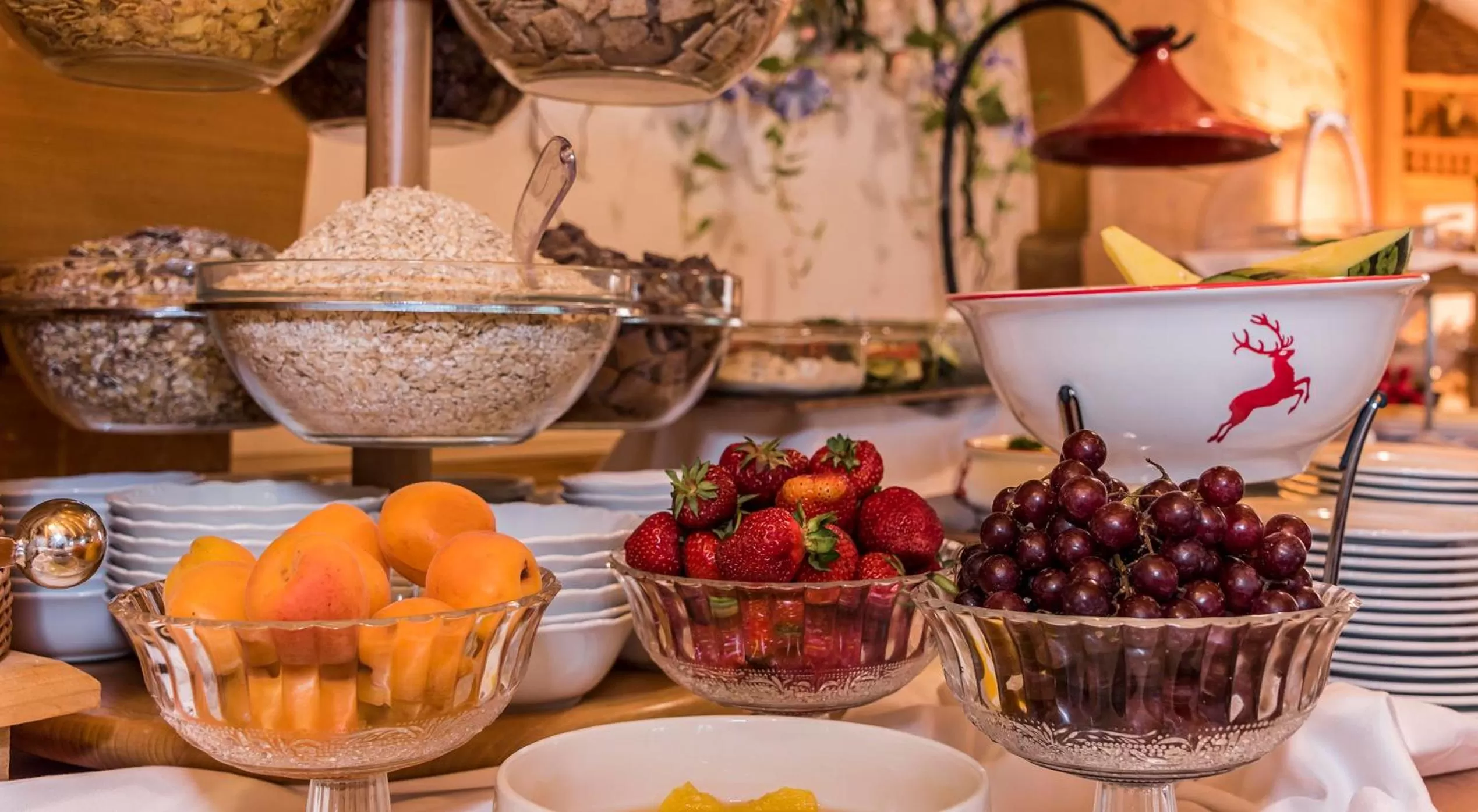 Buffet breakfast in Hotel Mutz