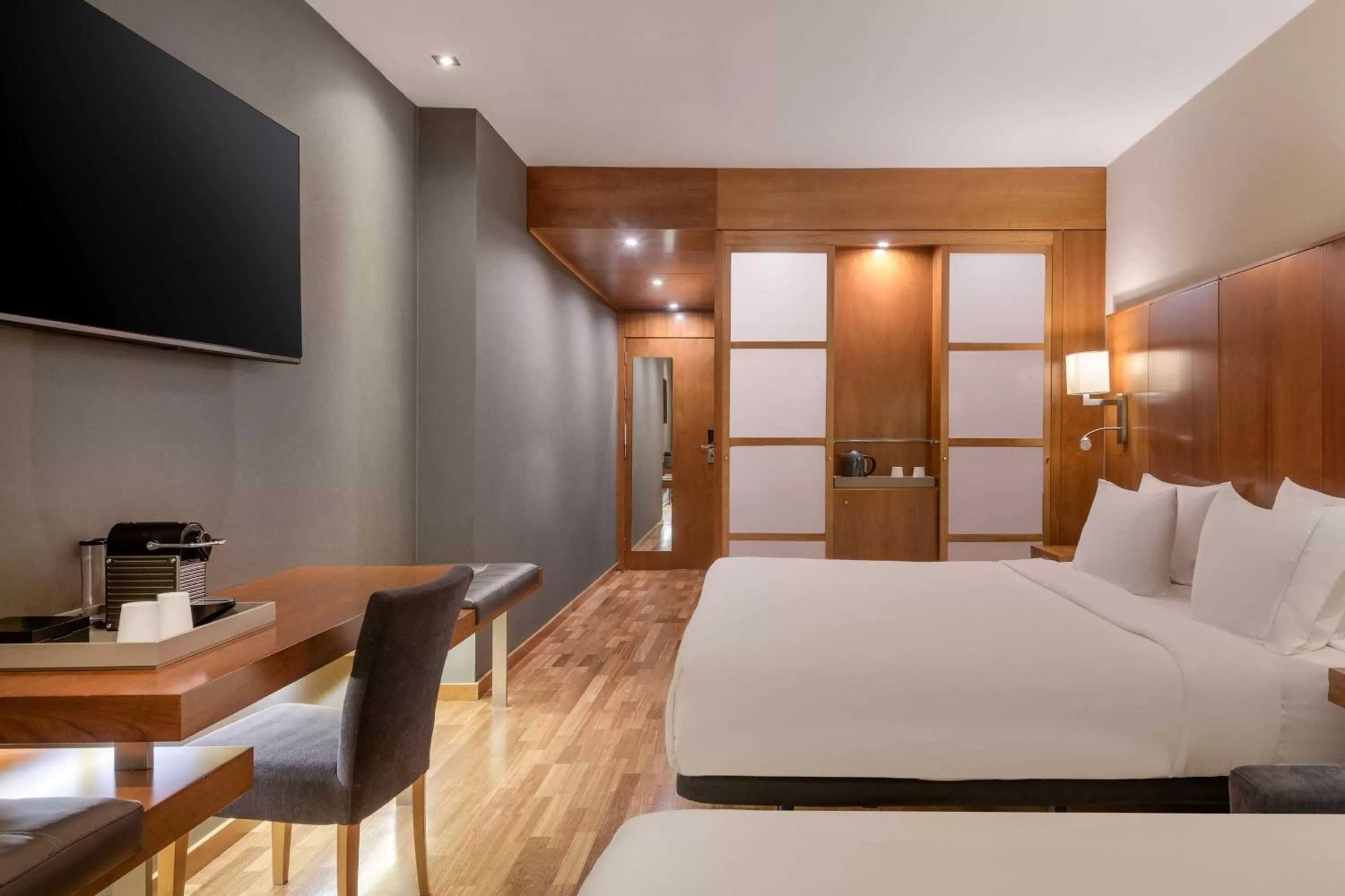 Photo of the whole room, Bed in AC Hotel Aitana by Marriott