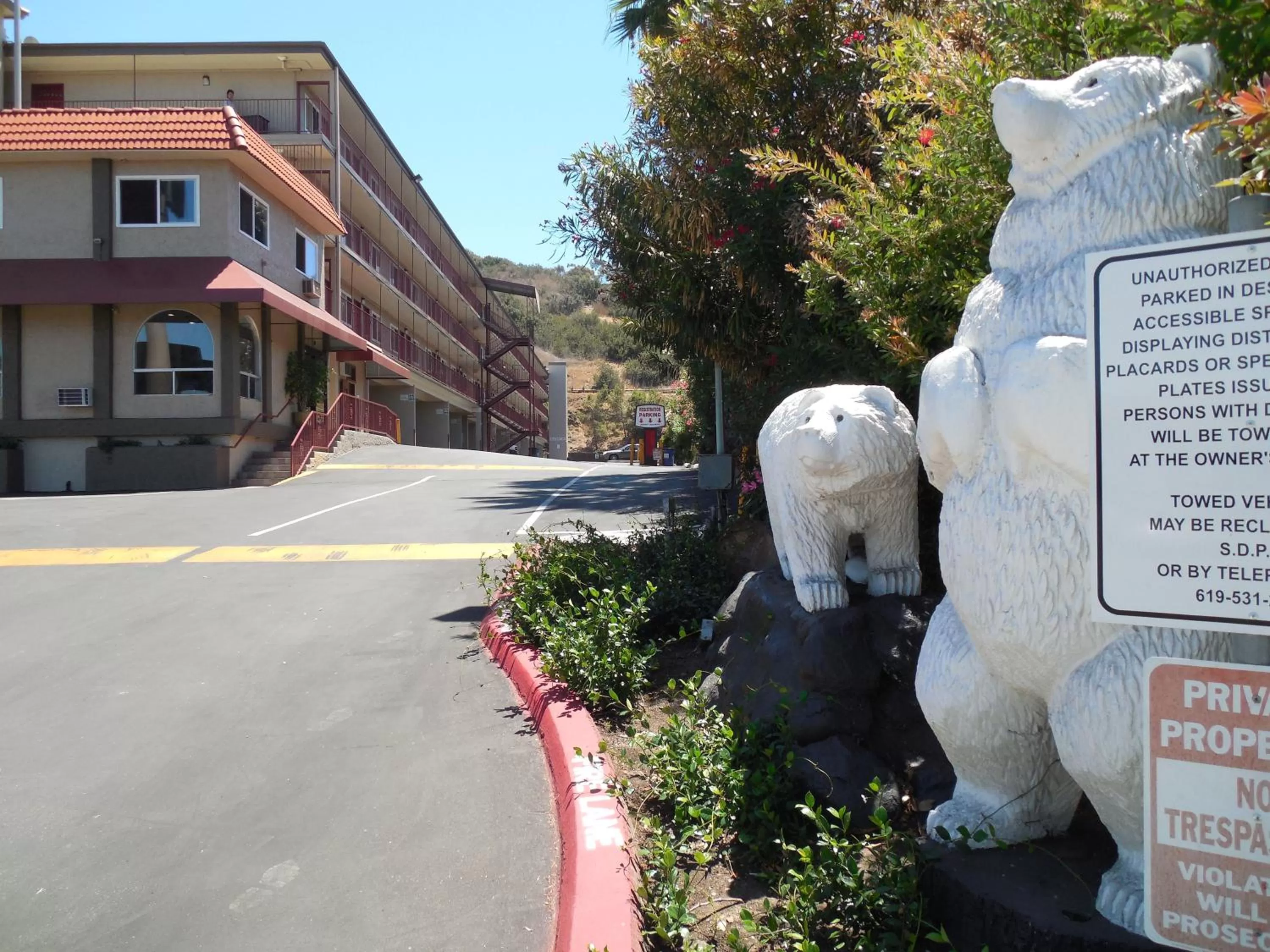 Decorative detail in Super 8 by Wyndham San Diego Hotel Circle