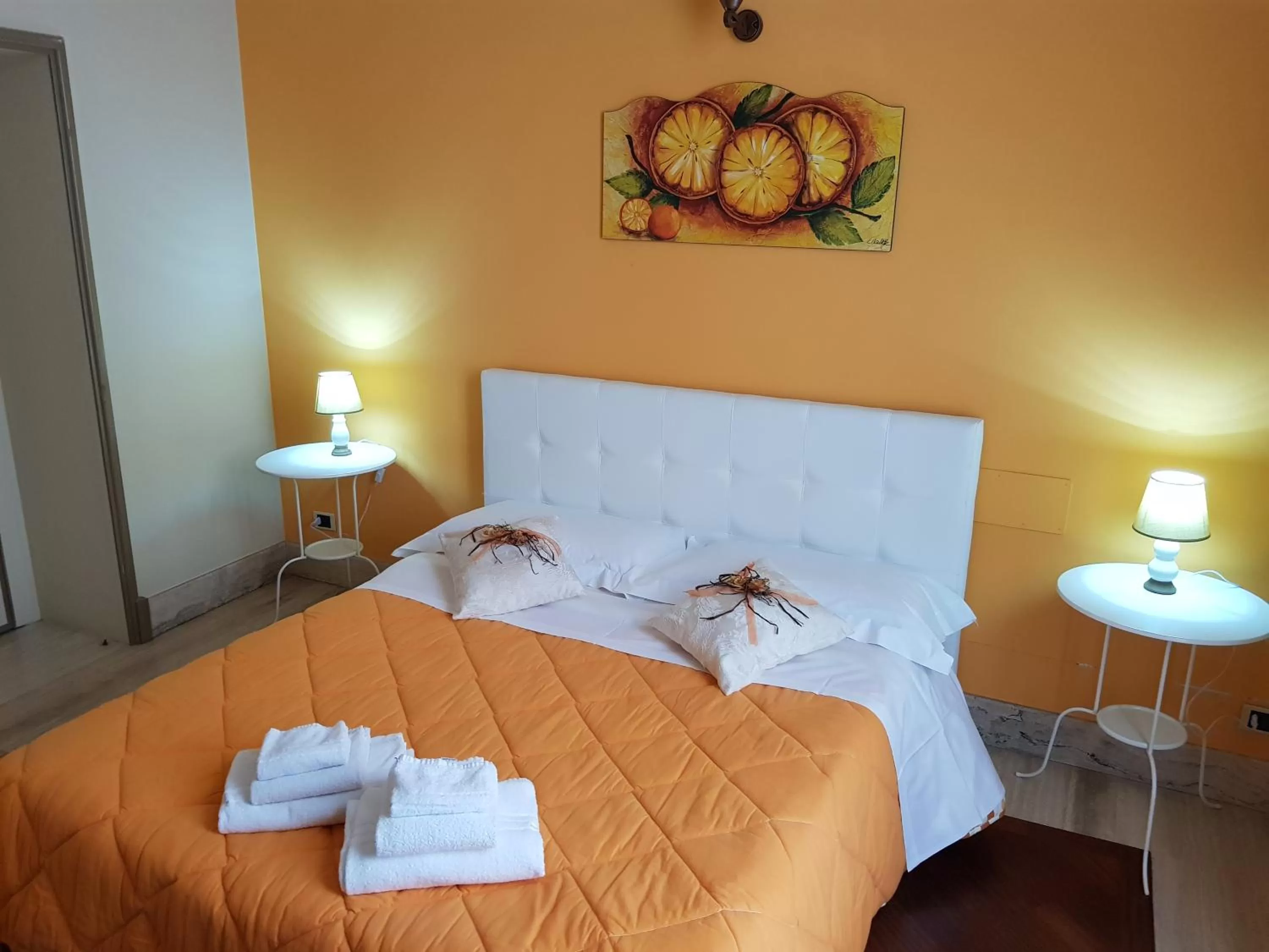 Bed in B&B Sicily Luxury