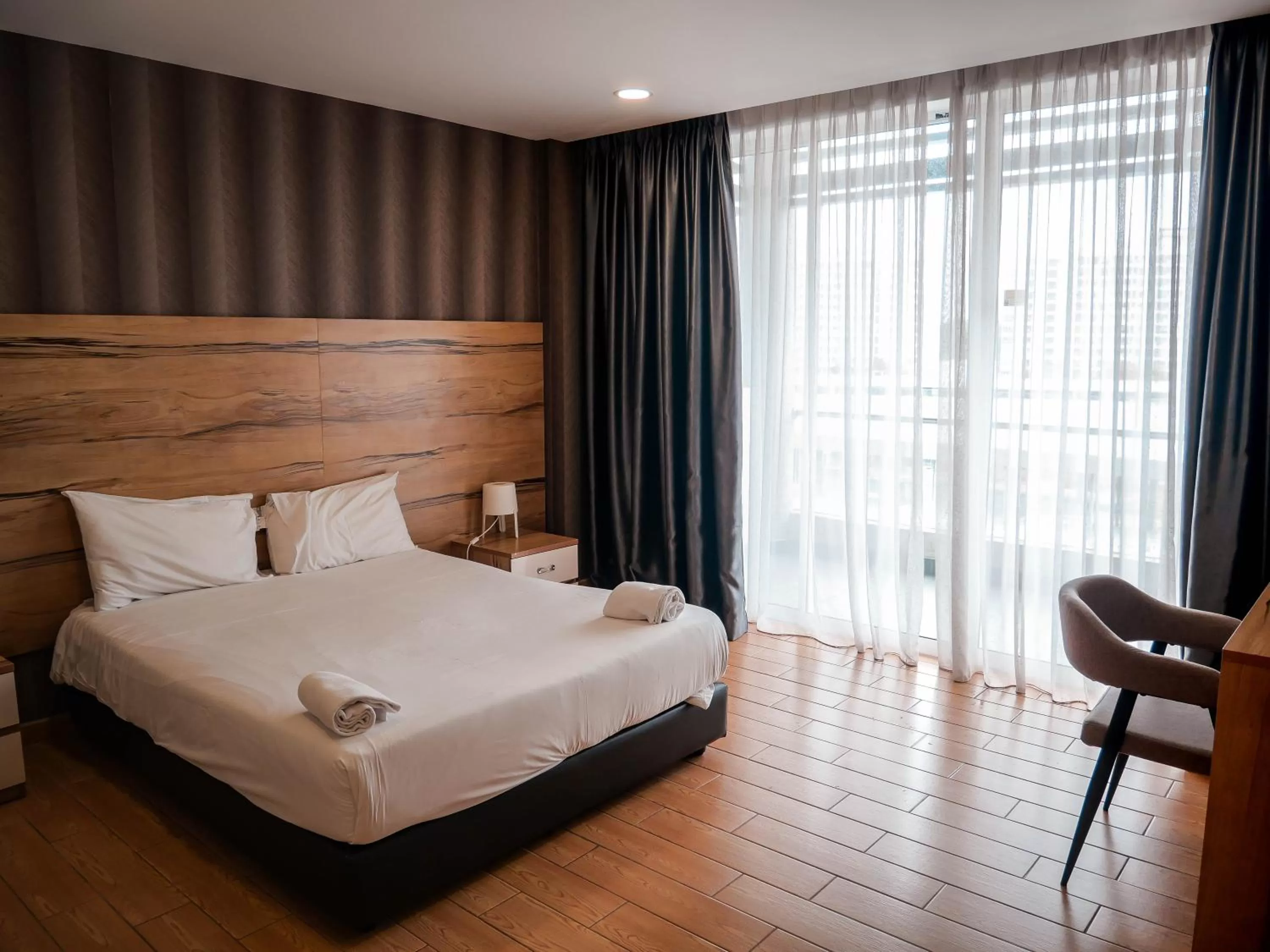 Bed in Bangi Perdana Hotel