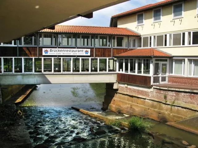 Facade/entrance in Hotel Weserschlösschen